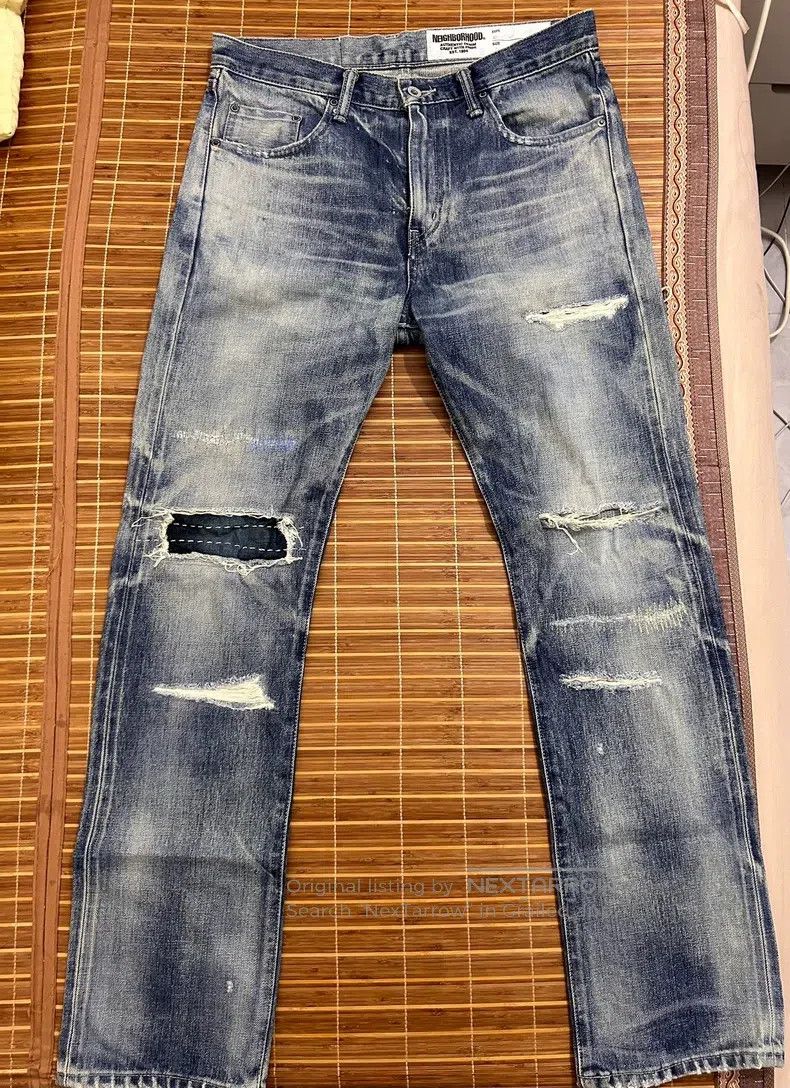 Neighborhood Neighborhood size M Ripped King Denim Size US 27 - 1 Thumbnail