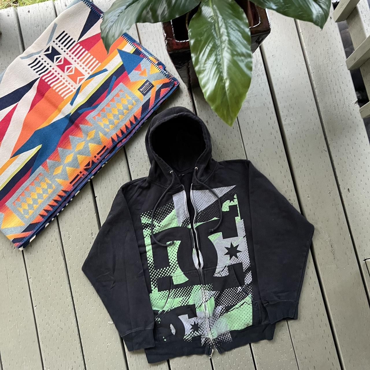 DC × Vintage Vintage Y2K DC Hoodie Sweatshirt 2000s Size US XL / EU 56 / 4 - 3 Thumbnail