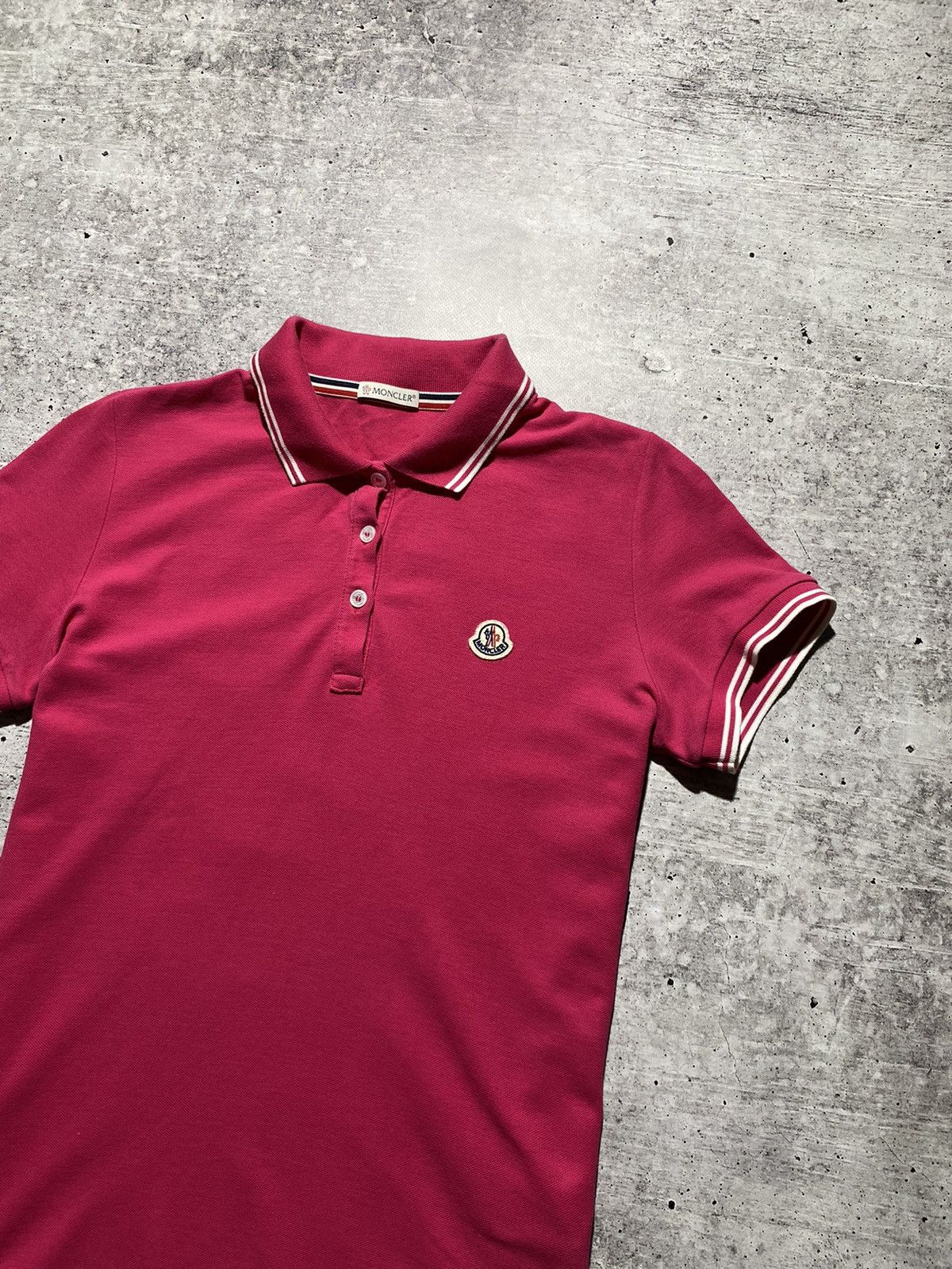 Moncler 💗MONCLER Luxury polo shirt Size M / US 6-8 / IT 42-44 - 3 Thumbnail