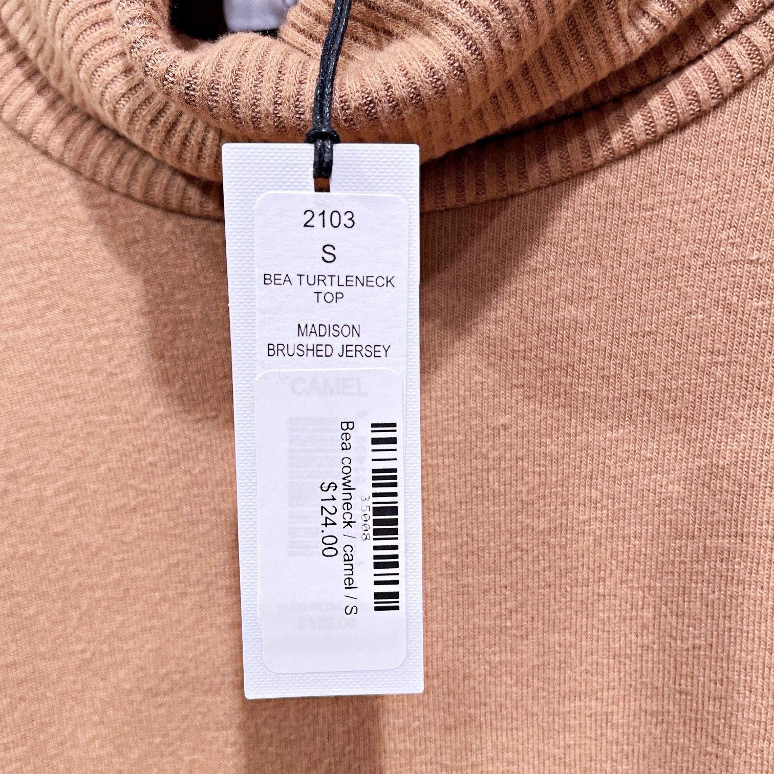 Michael Stars Michael Stars Bea Brushed Turtleneck Camel Brown S Size S / US 4 / IT 40 - 7 Thumbnail