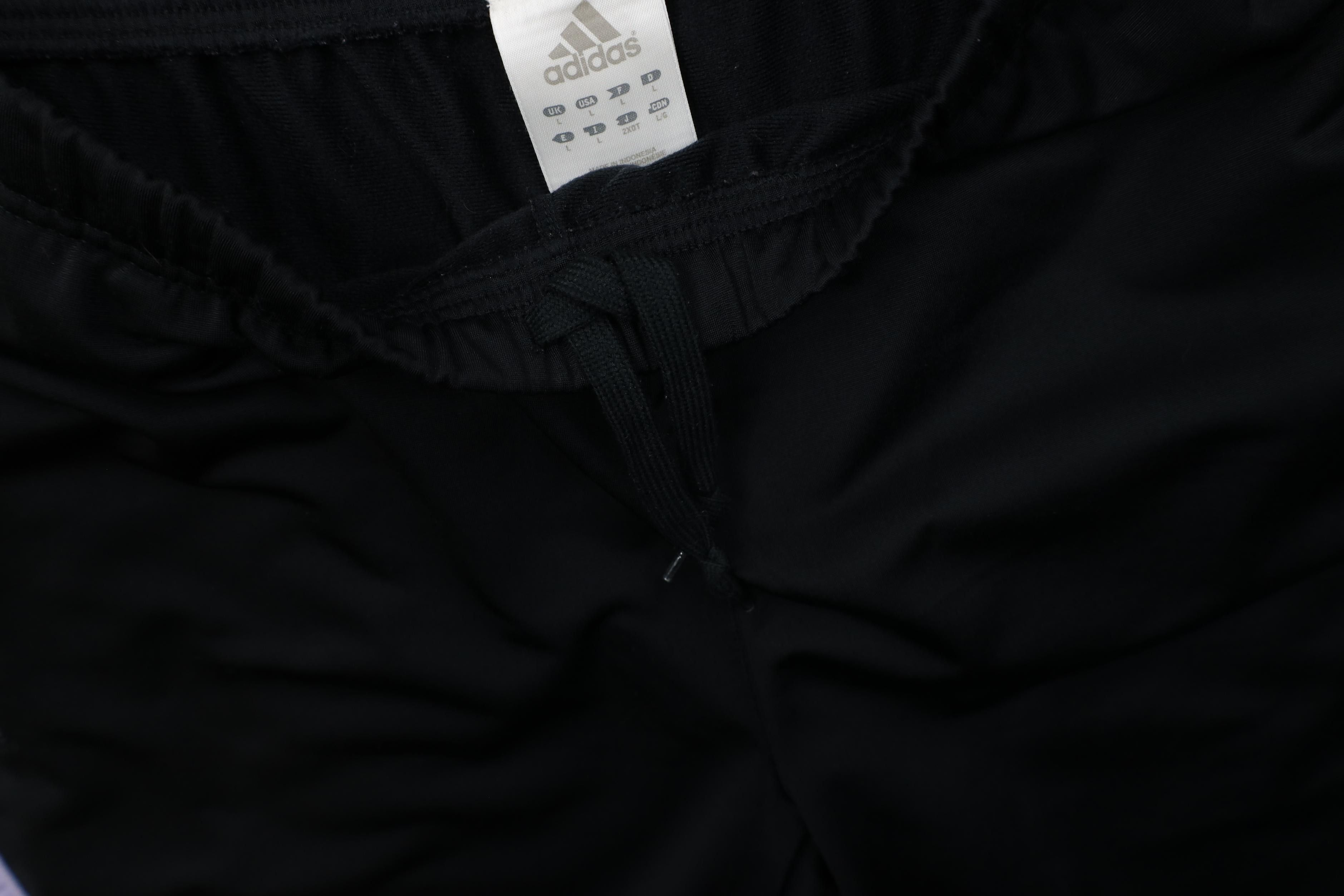 Adidas Vintage Y2K 2003 Adidas Striped Wide Leg Sweatpants Pants Size 38" / US 16 / IT 52 - 7 Thumbnail