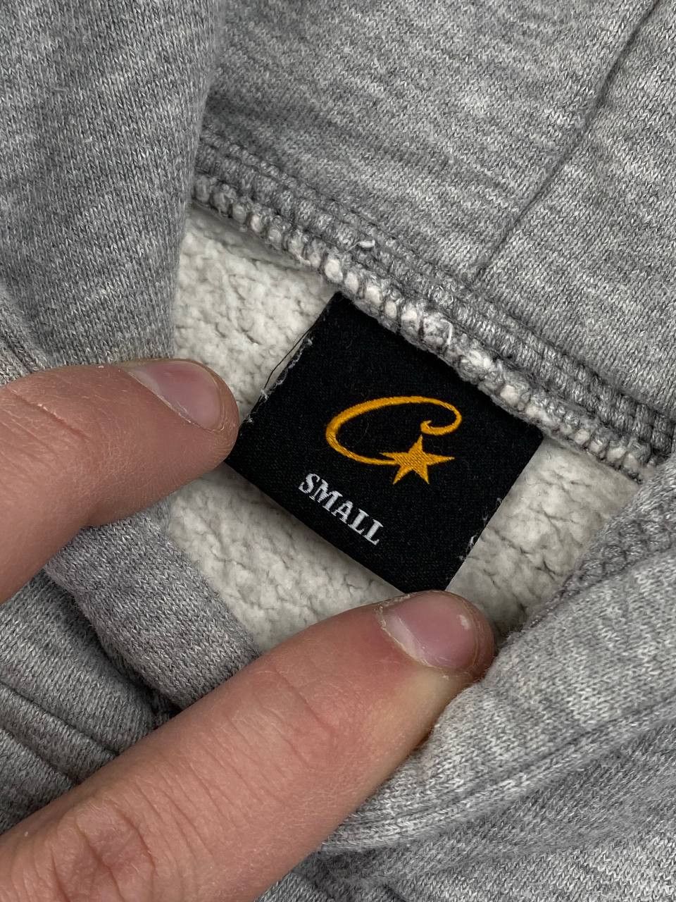 Corteiz Corteiz Satin Allstarz Applique Hoodie Men Size S Gray Size US S / EU 44-46 / 1 - 7 Thumbnail