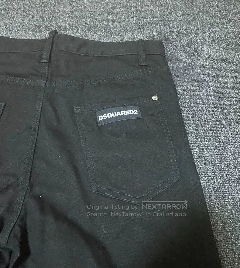 Dsquared2 Dsquared2 Side Zip Black Denim Jeans. Size US 34 / EU 50 - 4 Thumbnail