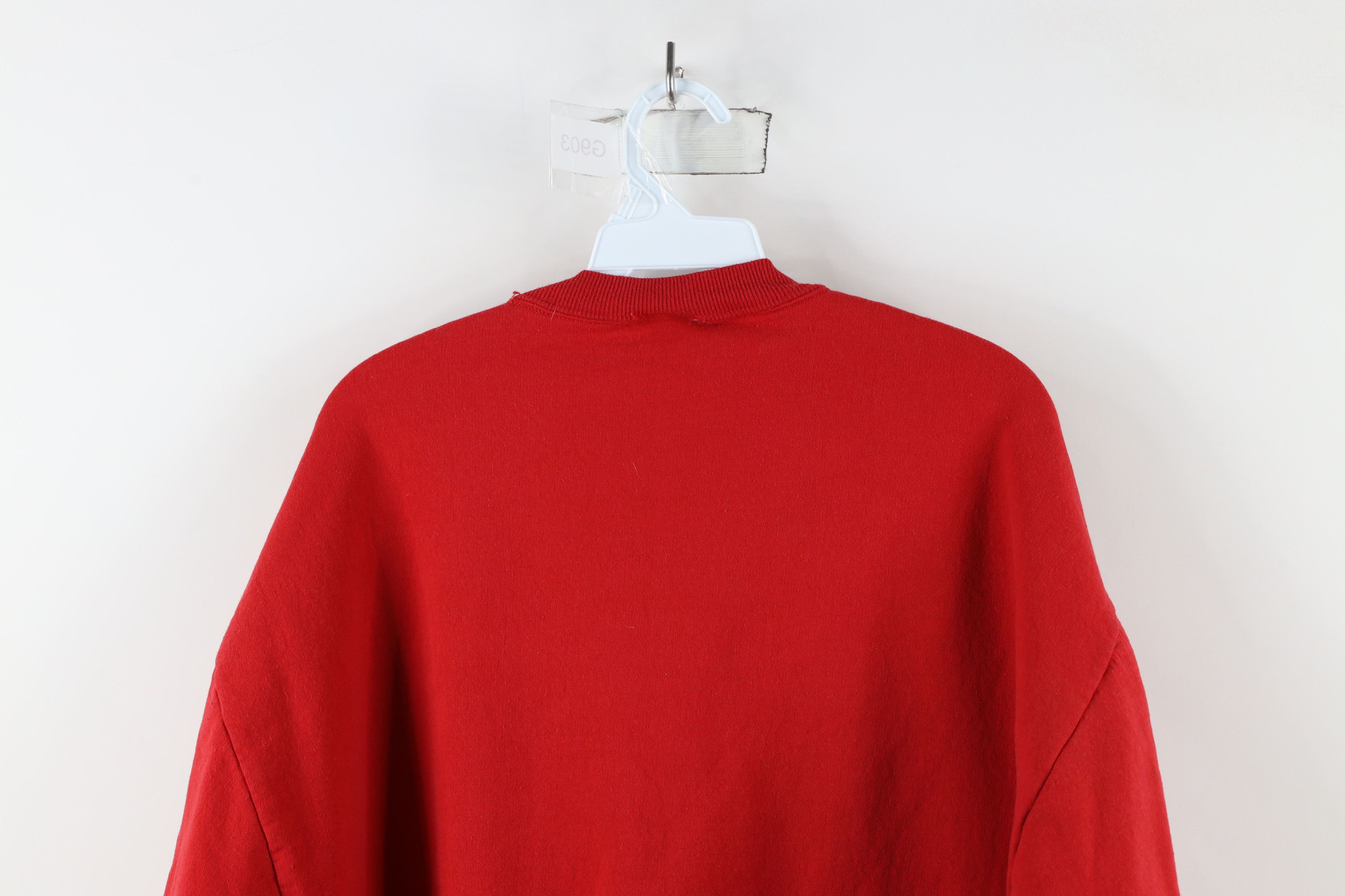 Vintage Vintage 90s Streetwear Christmas Gingerbread Bear Sweatshirt Size XL / US 12-14 / IT 48-50 - 8 Thumbnail