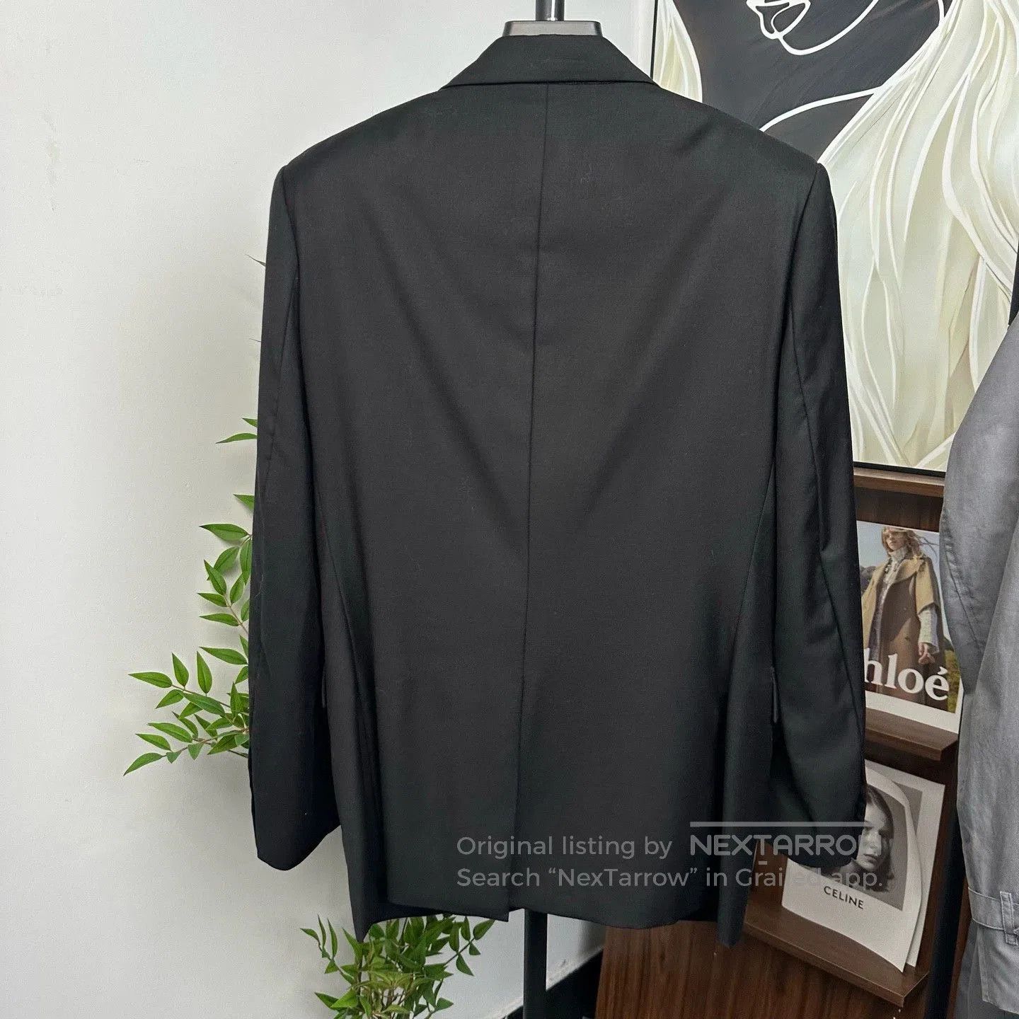 Dior dior logo wool suit jacket size 48. Size US M / EU 48-50 / 2 - 2 Thumbnail