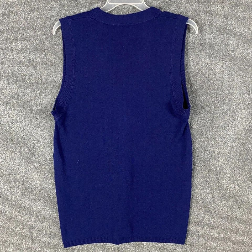 Vintage Vintage Partners Mervyns Cardigan Women's Large Sleeveless Size L / US 10 / IT 46 - 7 Thumbnail