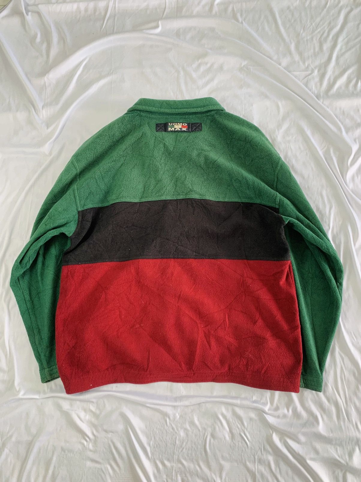 Designer Designer vintage uomo max fleece jacket Size US L / EU 52-54 / 3 - 2 Thumbnail