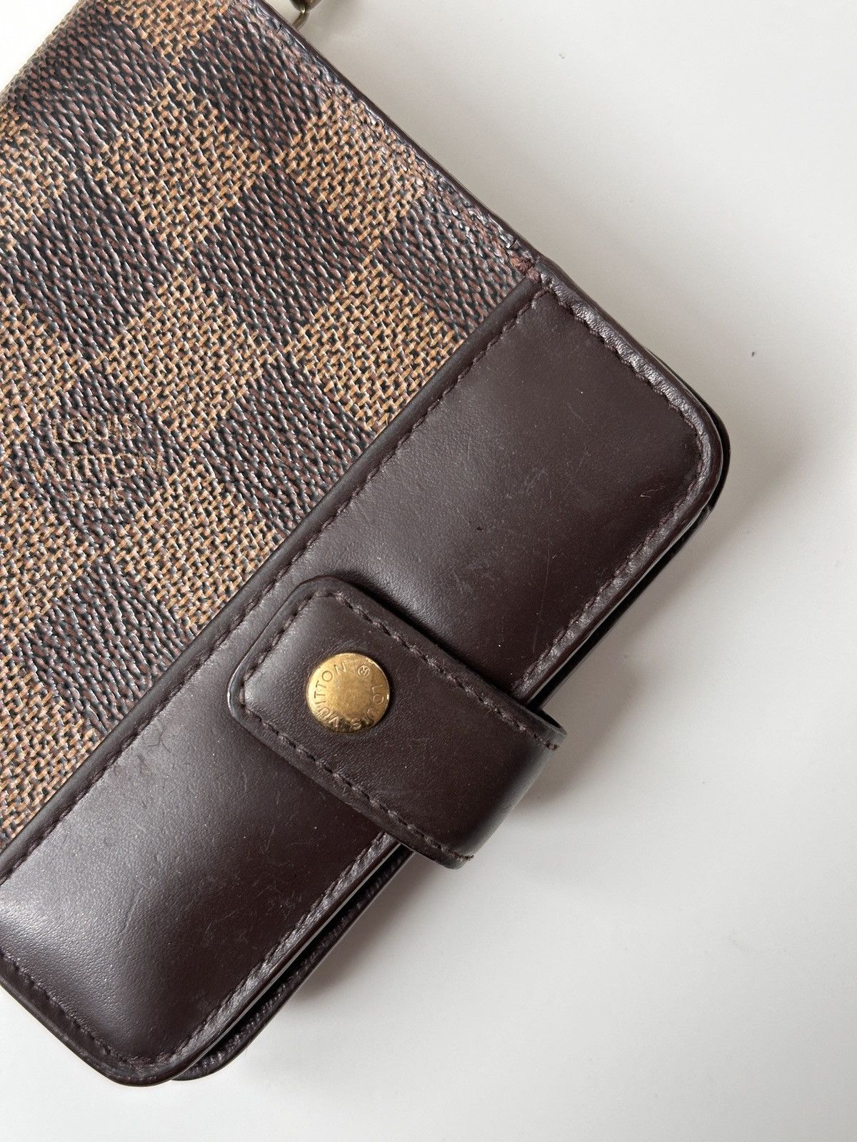 Louis Vuitton Louis Vuitton Threefold Damier Ebene Compact Zippy Wallet Size ONE SIZE - 14 Thumbnail