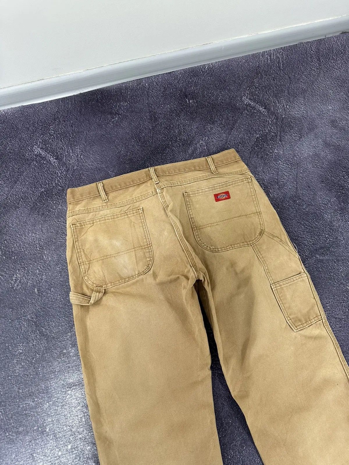 Dickies × Vintage Vintage Dickies Y2K Mustard Work American Hype Pants Jeans Size US 36 / EU 52 - 4 Thumbnail