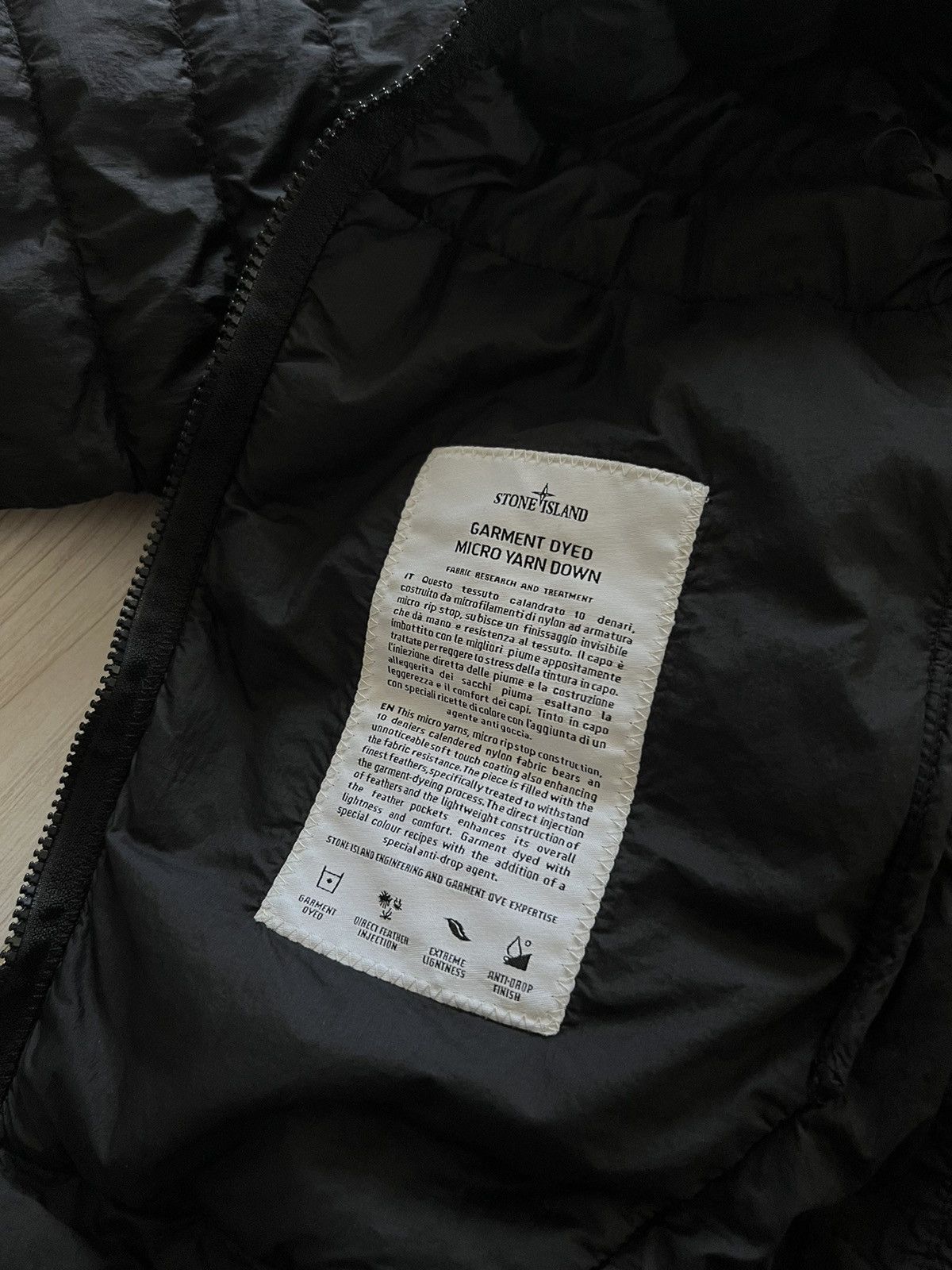 Stone Island Stone Island Puffer Jacket GARMENT DYED MICRO YARN DOWN Size US M / EU 48-50 / 2 - 18 Thumbnail