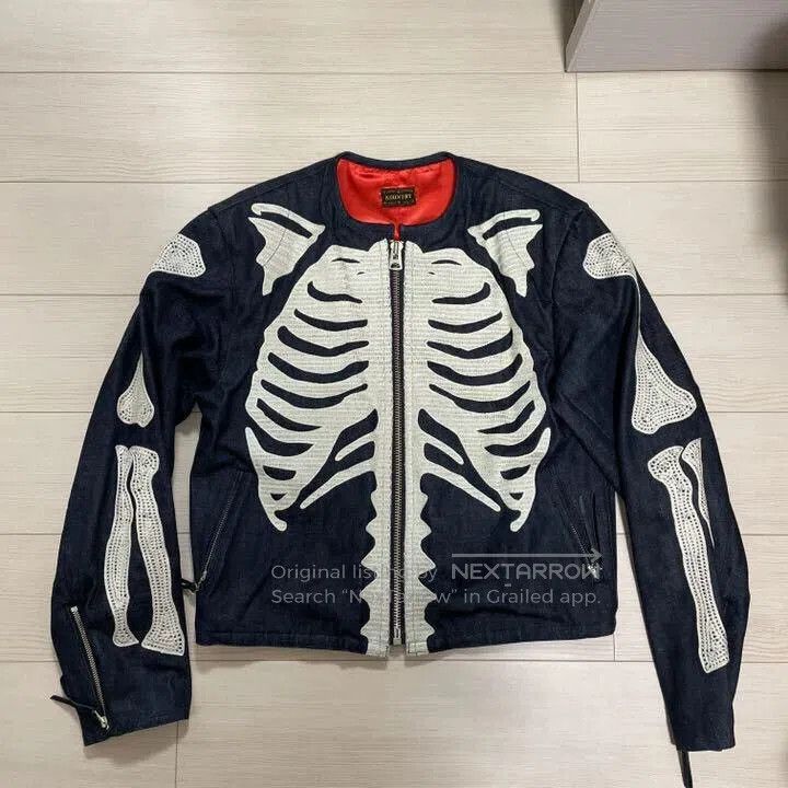 Kapital Kapital Kountry Skeleton Denim Jacket. Size US M / EU 48-50 / 2 - 1 Thumbnail