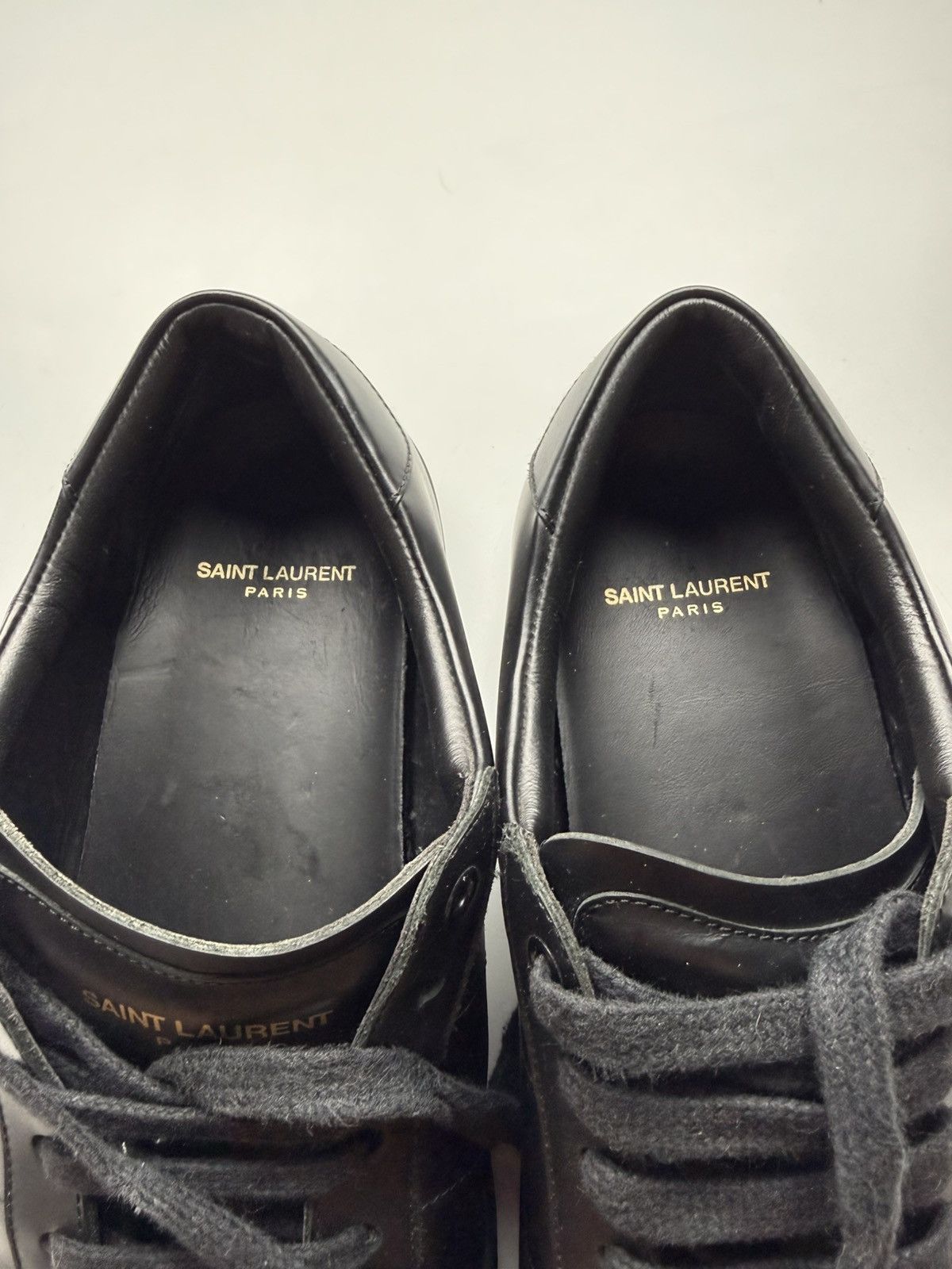 Saint Laurent Paris Saint Laurent Paris SL01 Triple Black Sneakers Size US 10 / EU 43 - 11 Thumbnail
