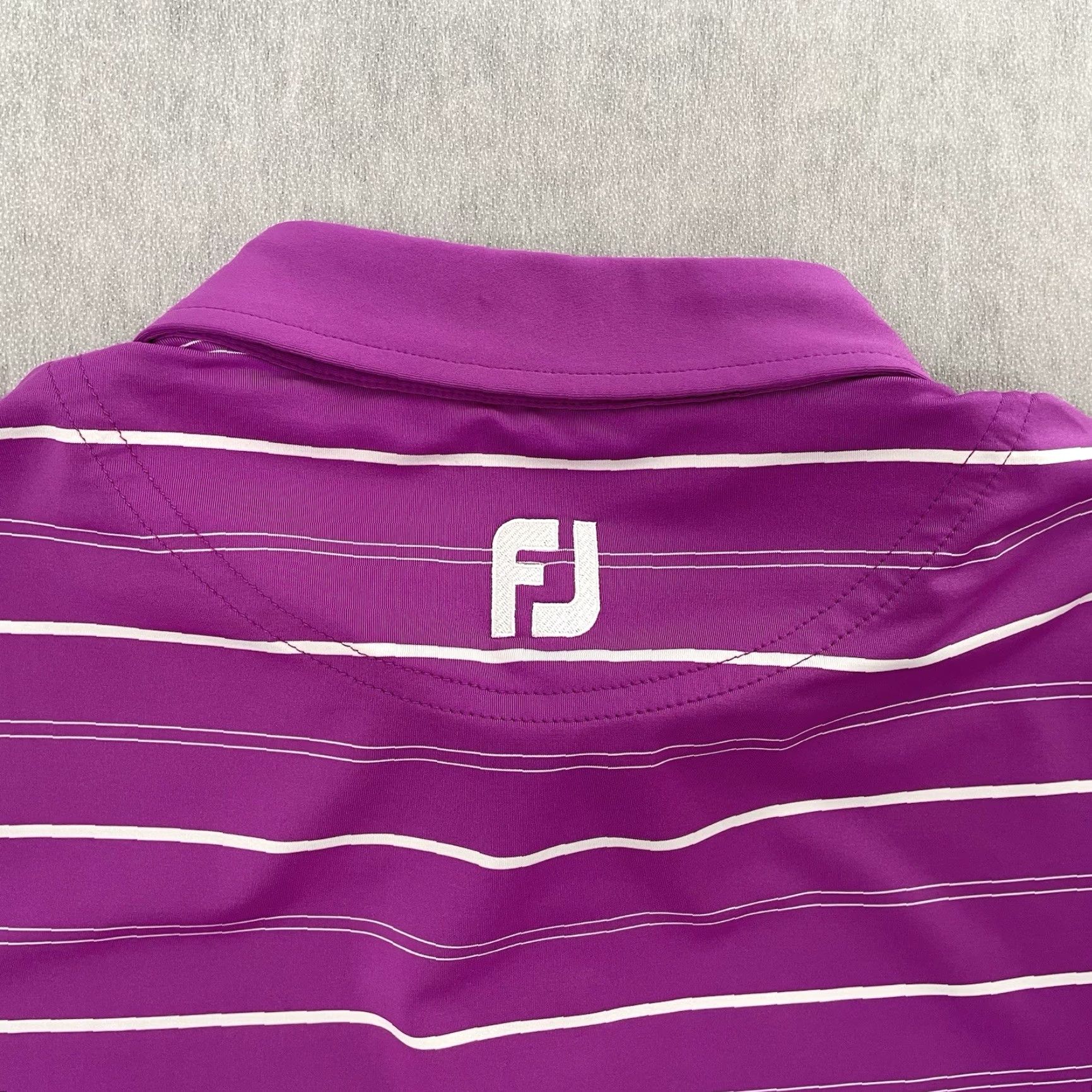 Footjoy Footjoy Polo Shirt Adult Large Purple Golf Logo Tour Issue Men L Polo Shirt Purple FootJoy Logo Embroidered 90s? Size US L / EU 52-54 / 3 - 6 Thumbnail