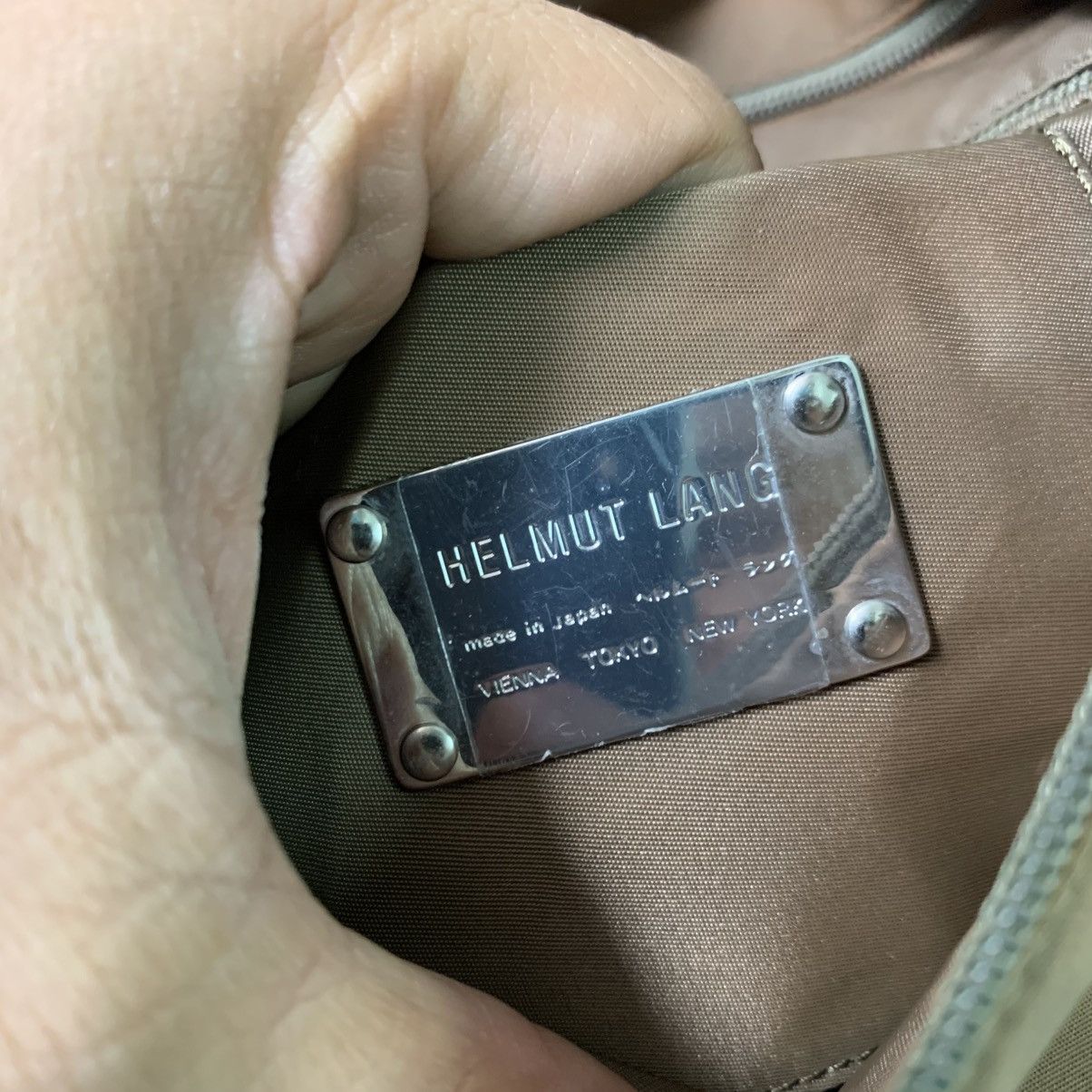 Helmut Lang Helmut Lang Tacktical Shoulder Bag Size ONE SIZE - 10 Thumbnail