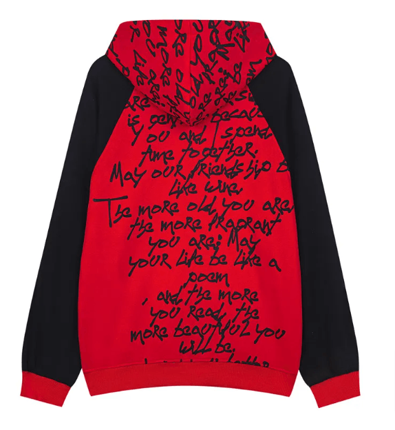 Japanese Brand × Vintage "Game Song-Red-L" Hoodie Size US L / EU 52-54 / 3 - 1 Thumbnail