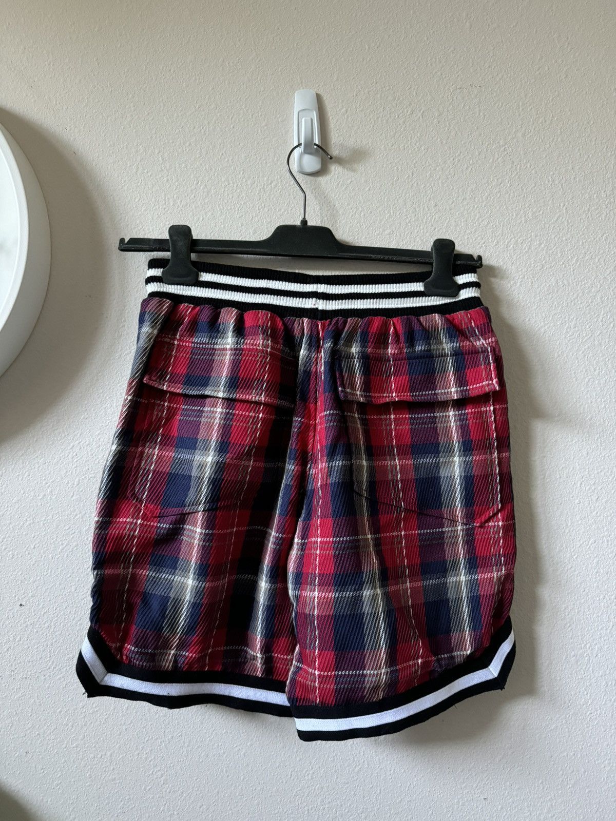 Rhude Rhude Plaid Embroidered Logo Shorts Size US 30 / EU 46 - 6 Thumbnail