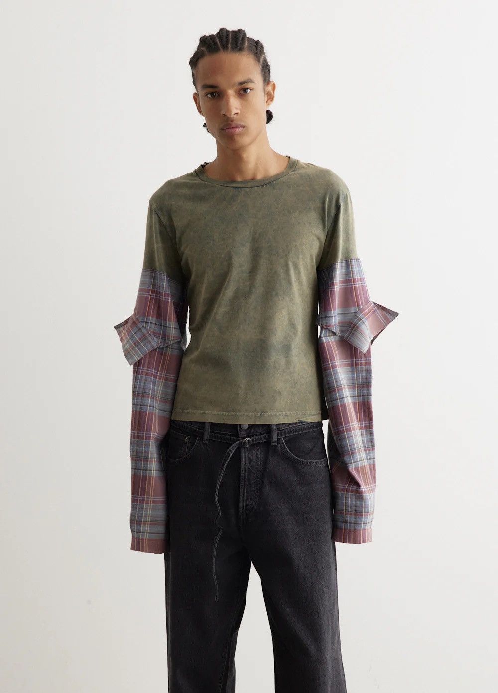 Acne Studios Acne Studios Constructed flannel sleeves Size US M / EU 48-50 / 2 - 8 Thumbnail