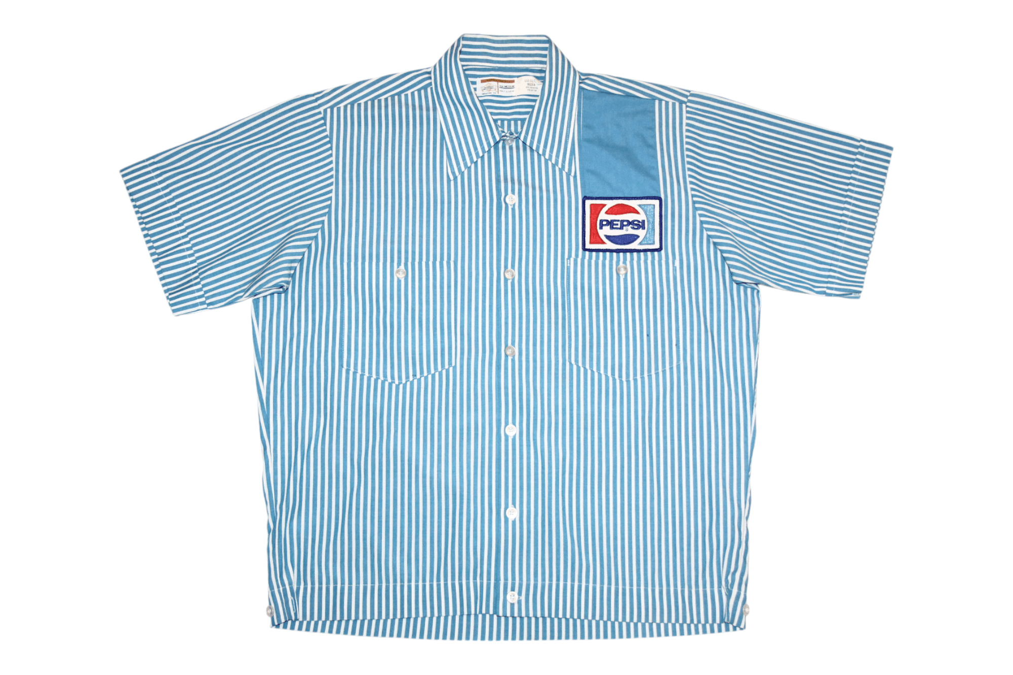 Sports Specialties 70s Perma-Neat Retro Stripes Uniform Pepsi BowlingName Shirt Size US M / EU 48-50 / 2 - 1 Thumbnail