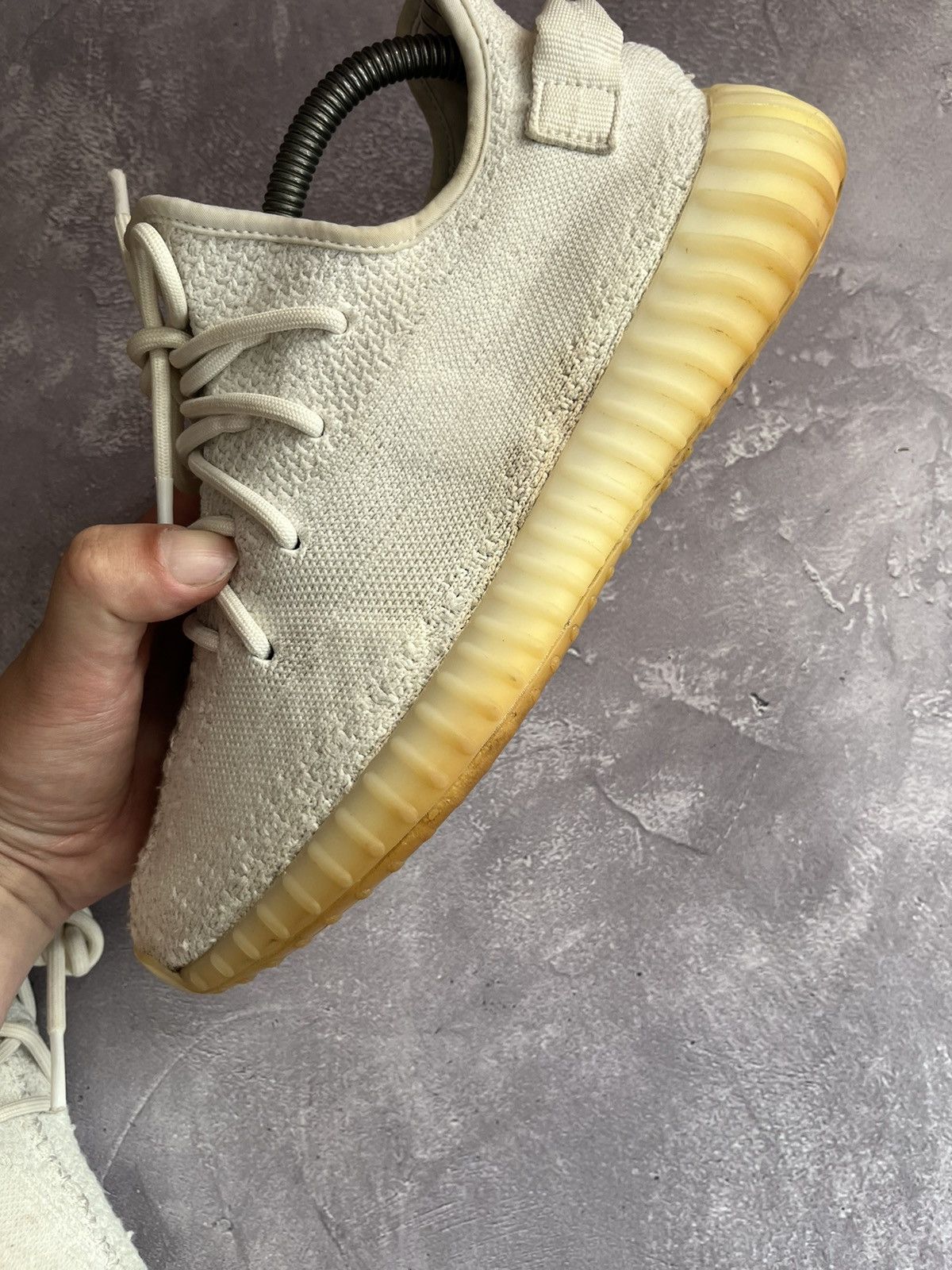 Adidas Adidas Yeezy 350 V2 Cream Size US 9 / IT 39 - 11 Thumbnail