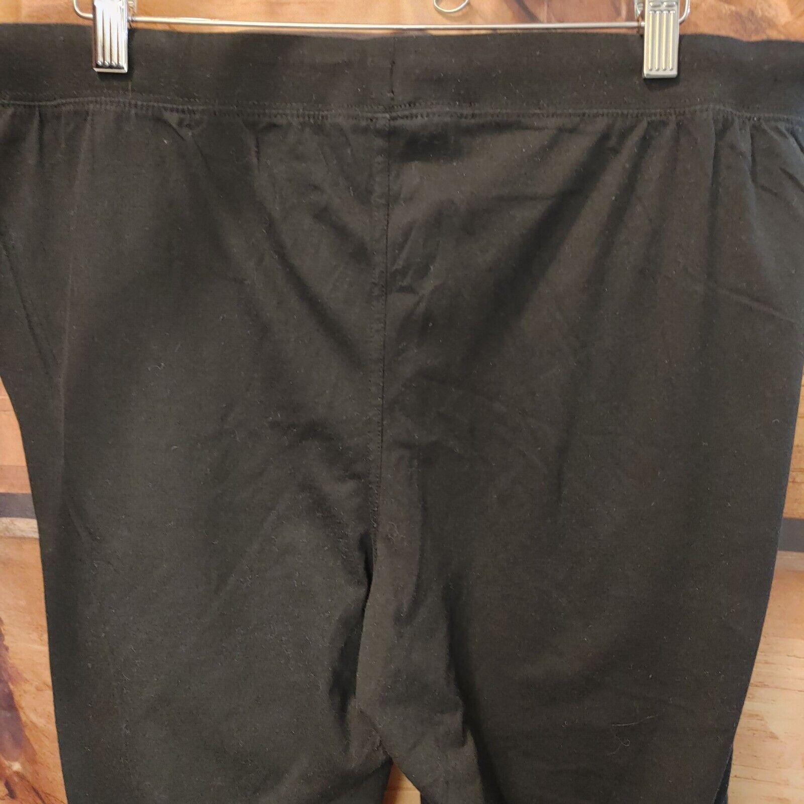 Other Sonoma Goods For Life Women's Black Ankle Cropped Pajama Leg Size 32" / US 10 / IT 46 - 2 Thumbnail