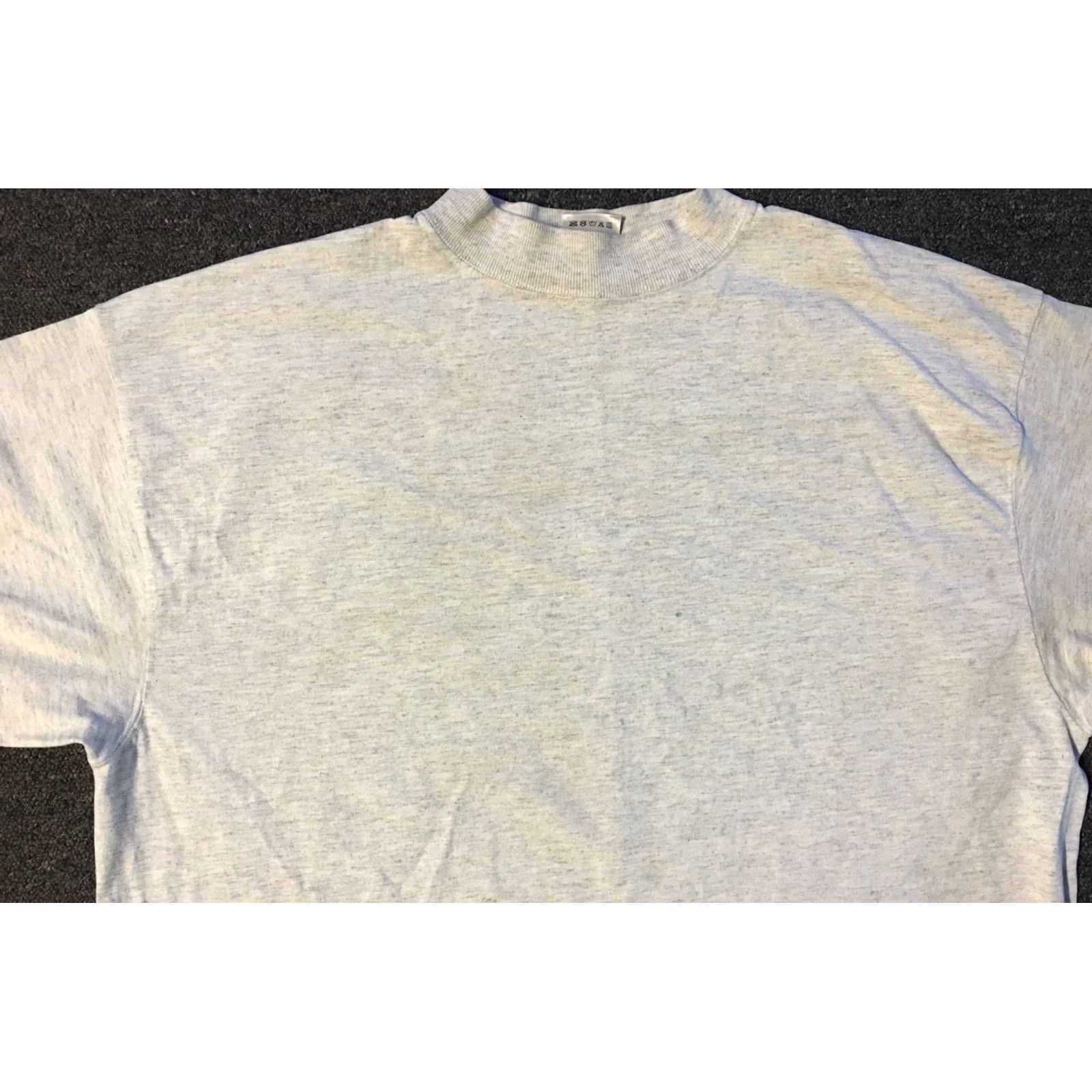 Fruit Of The Loom VINTAGE FOTL Shirt XL Gray 90s Distressed USA Fruit of the Loom Mens Long Sleeve Tee Grunge Biker Skate Surf Track Size US XL / EU 56 / 4 - 4 Thumbnail