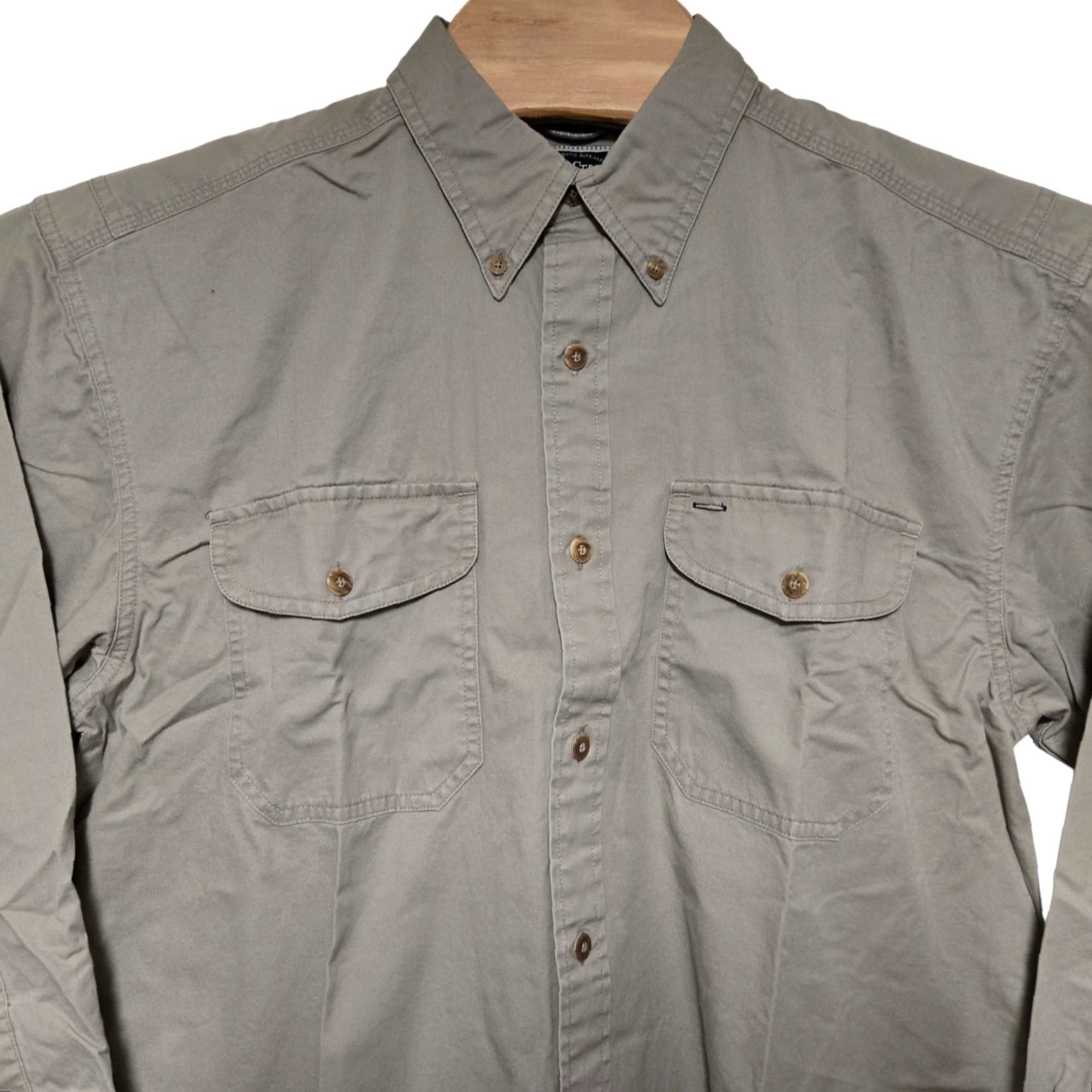 Vintage Field & Stream Fishing Shirt Mens Medium Button-Down Long Sleeve Green NWT Size US M / EU 48-50 / 2 - 3 Thumbnail