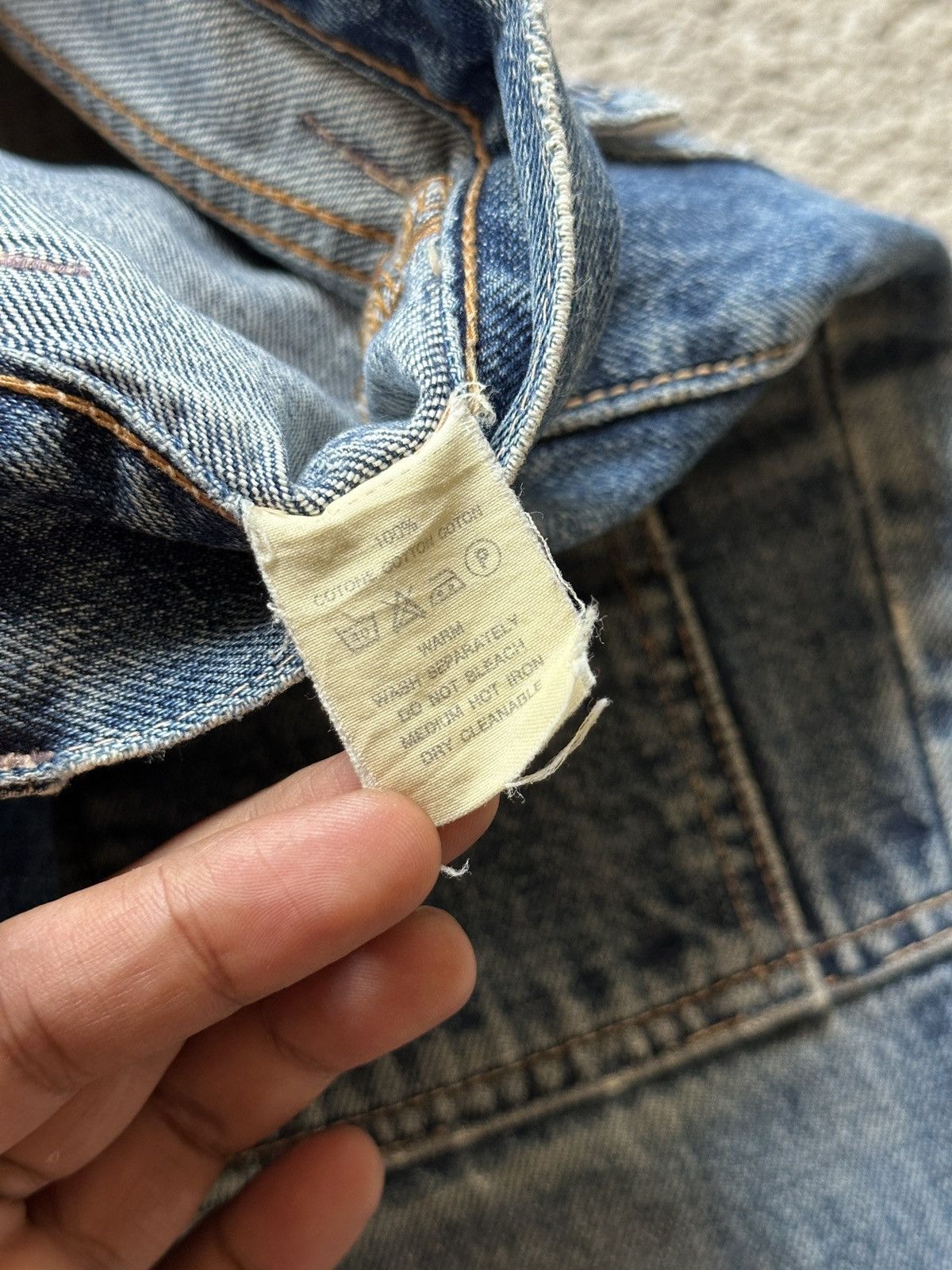 Kapital 1990s Kapital Denim Bush Pant Jeans Size US 30 / EU 46 - 14 Thumbnail