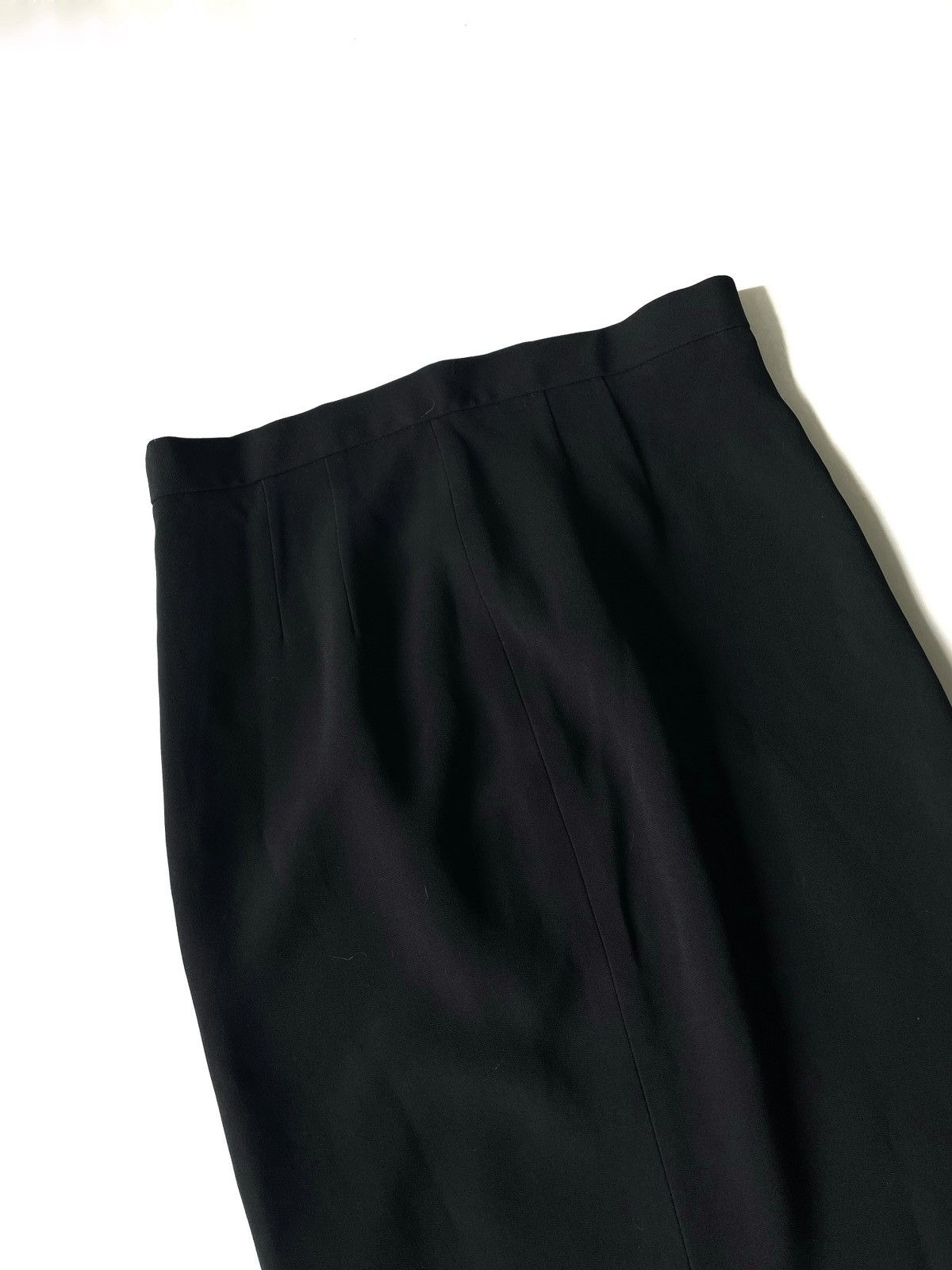 Dolce & Gabbana Dolce & Gabbana Black Viscose & Silk Midi Skirt Print Size M Size 28" / US 6 / IT 42 - 2 Thumbnail