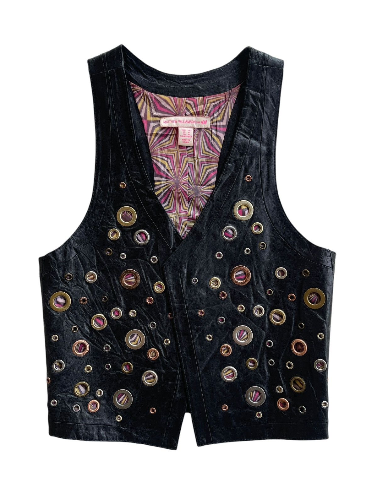 Matthew Williamson Spring 2009 Collection Leather Vest Size M / US 6-8 / IT 42-44 - 1 Thumbnail