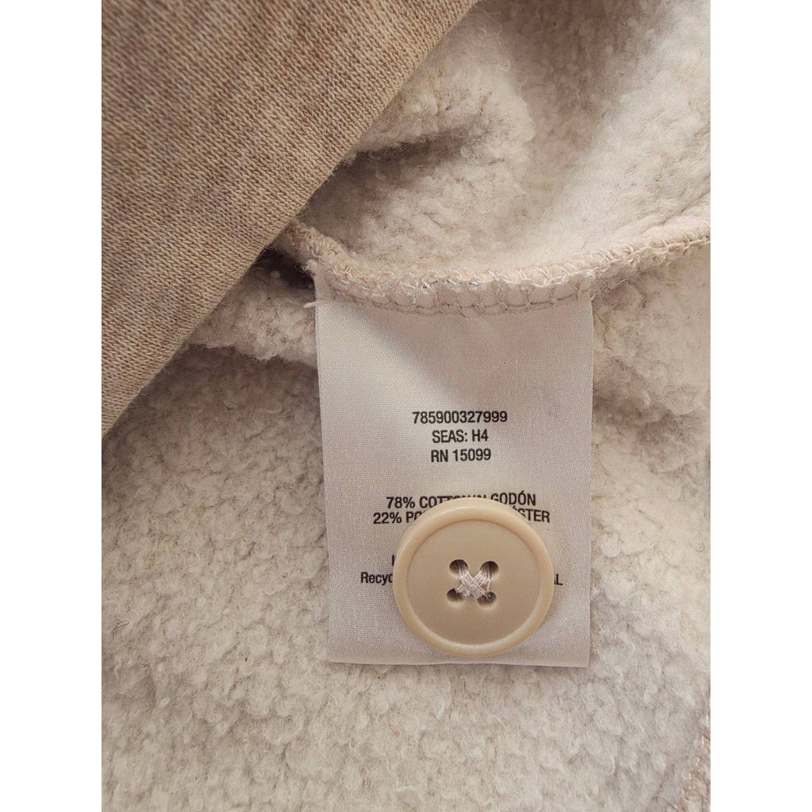 Laura Ashley Laura Scott Jacket Blazer fleece coton blend Beige M A001486 Size M / US 6-8 / IT 42-44 - 5 Thumbnail