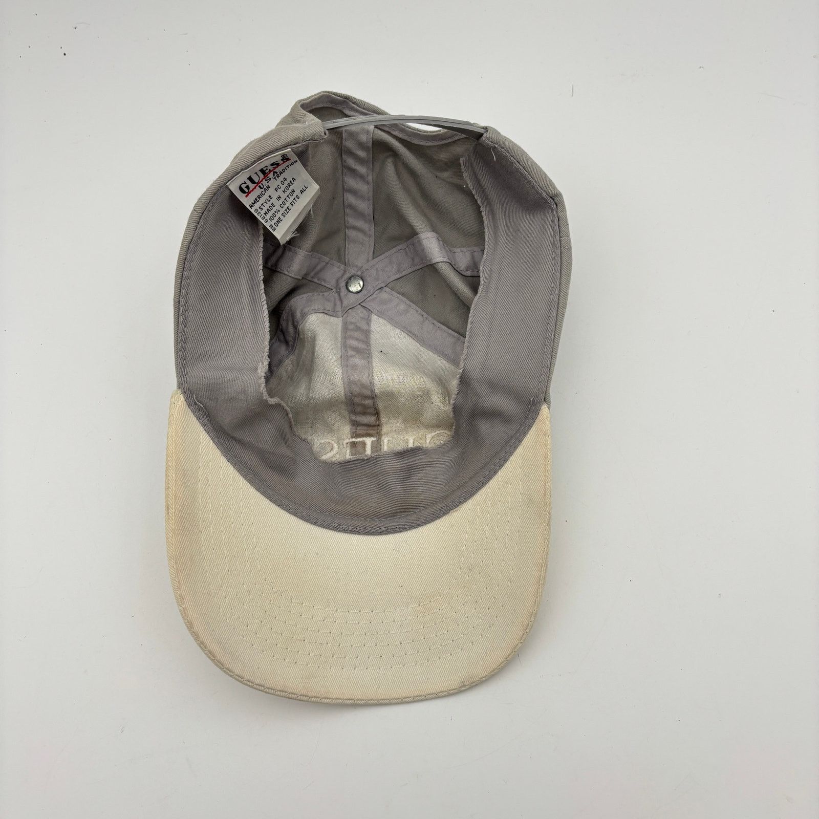 Guess Vintage Guess U.S.A Two Tone Snapback Baseball Cap Hat Size ONE SIZE - 7 Thumbnail