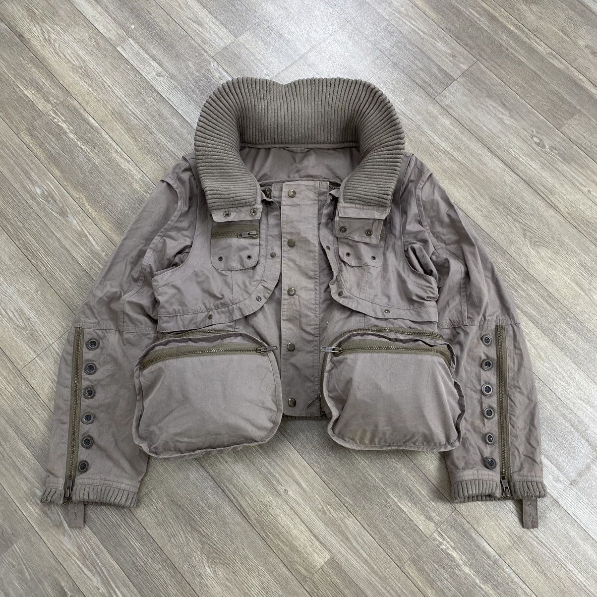 If Six Was Nine 2000s Beauty Beast Goa Lgb Style Multipocket Bono Jacket Size US S / EU 44-46 / 1 - 2 Thumbnail