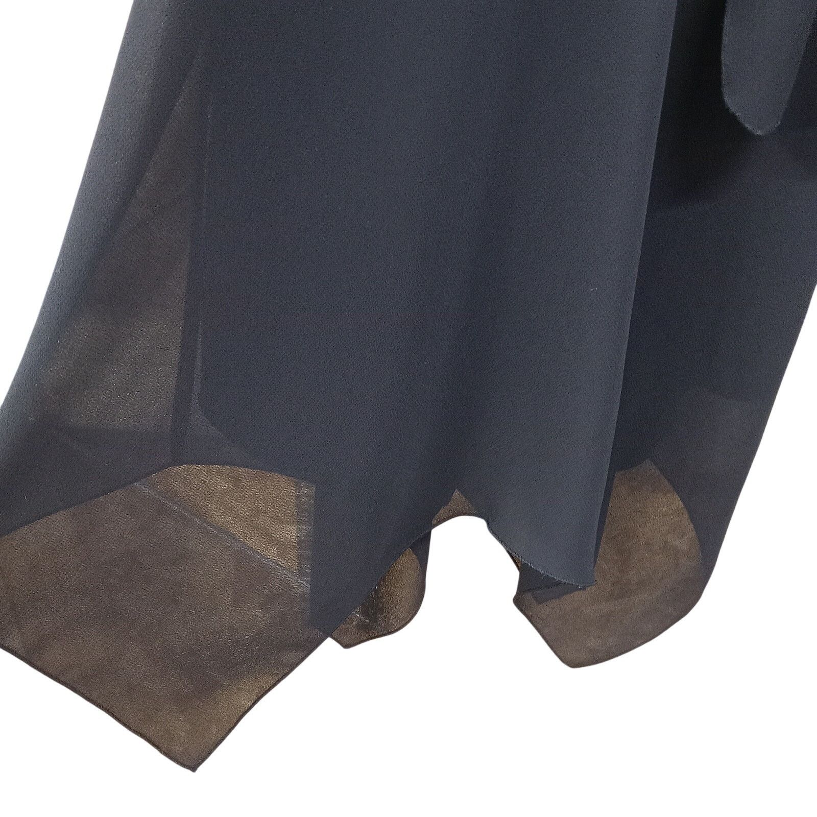 & Other Stories AGB Handkerchief Dress 6 Women's Lined Black Polyester Size S / US 4 / IT 40 - 3 Thumbnail