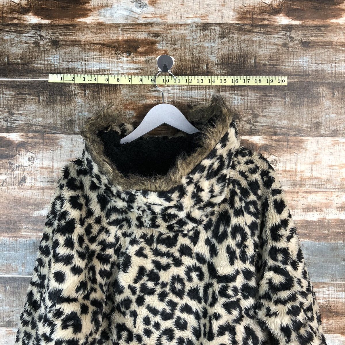 Japanese Brand World Wide Love Leopard cheetah tiger design Hoodie #A2254 Size S / US 4 / IT 40 - 12 Thumbnail