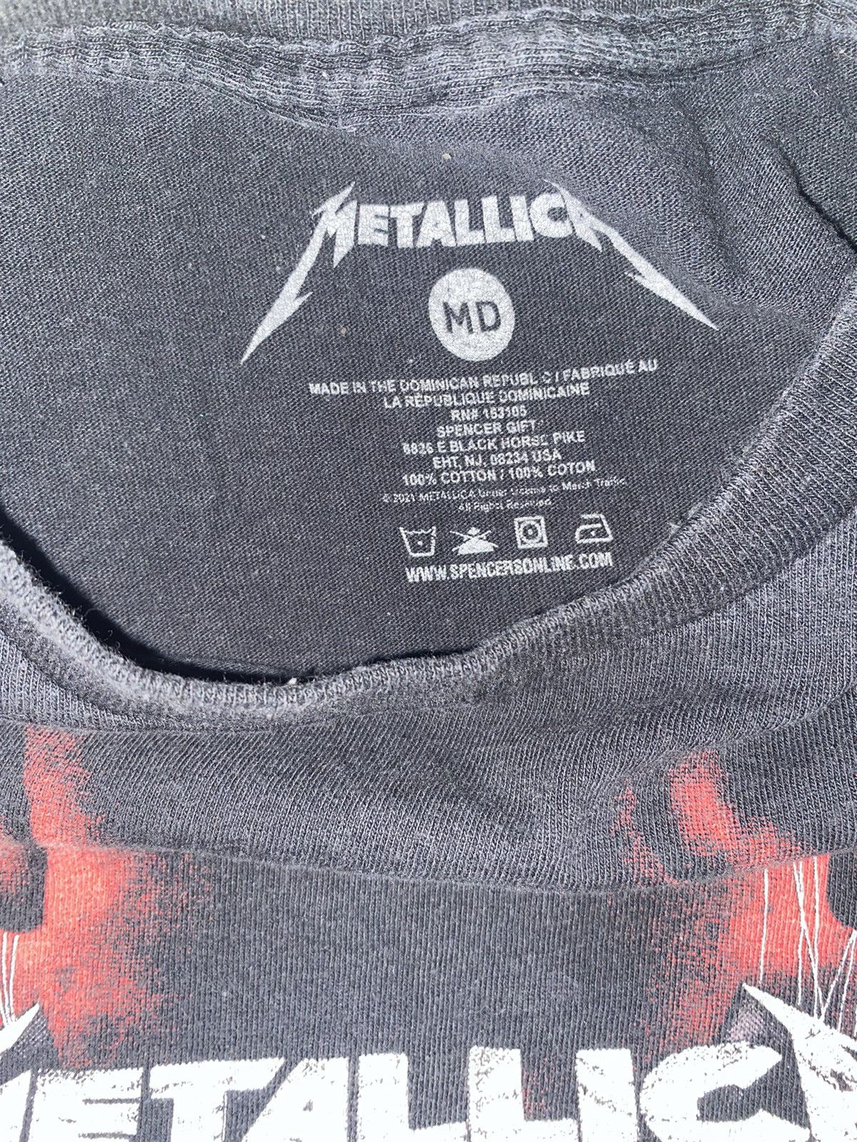 Metallica × Vintage Metallica Master of Puppets Size US M / EU 48-50 / 2 - 2 Thumbnail