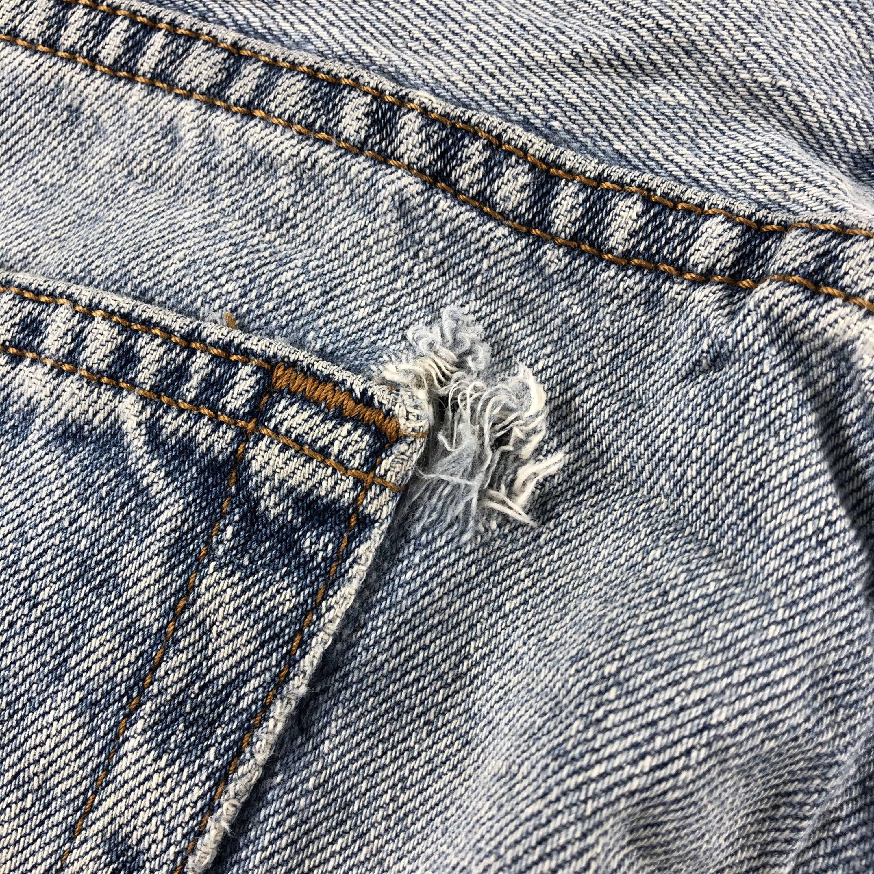 Levi's Vintage Blue Wash Levis 550 Jeans-J2358 Size US 32 / EU 48 - 8 Thumbnail