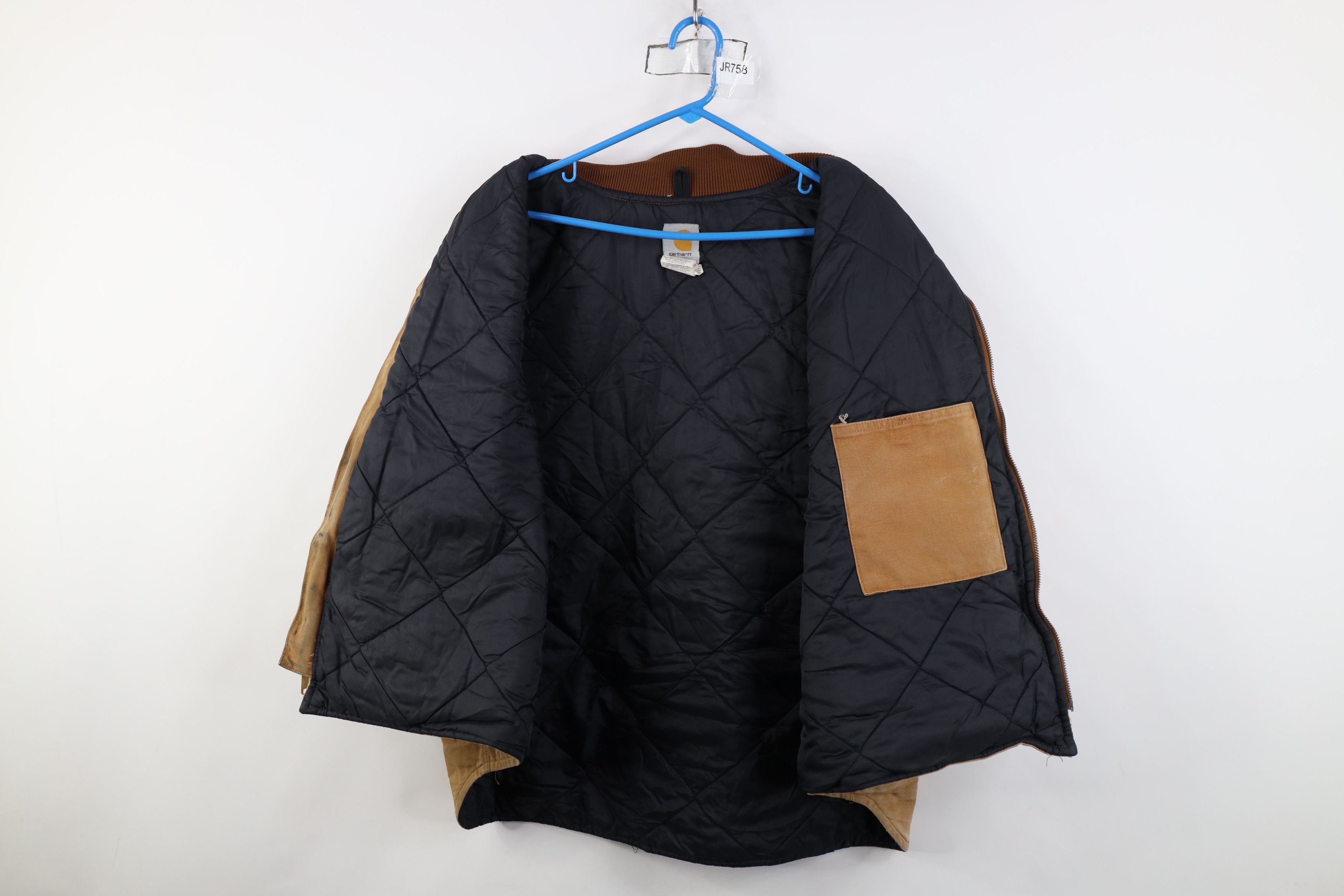 Carhartt Vintage Carhartt Quilted Canvas Vest Jacket Duck Brown Size US XXL / EU 58 / 5 - 10 Thumbnail