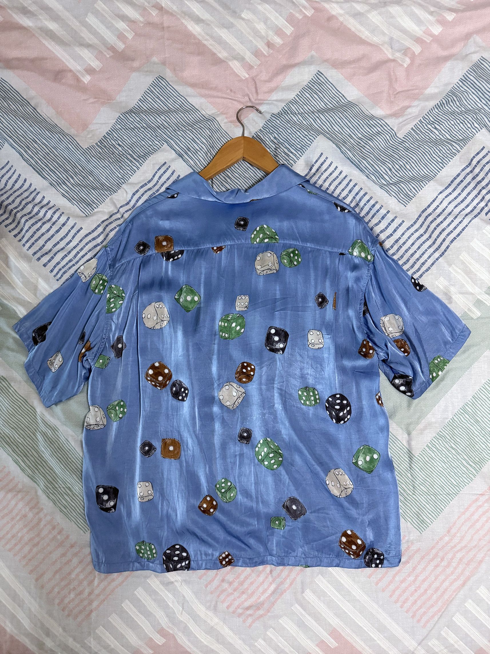 Visvim 21 SS Wallis Shirt Dice Blue Sz. 1 012101105011013 Size US S / EU 44-46 / 1 - 7 Thumbnail