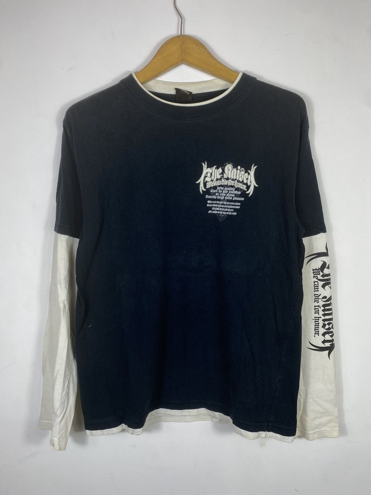 14th Addiction Japanese Beaumere Double Layer Poem Longsleeve Style Size US L / EU 52-54 / 3 - 2 Thumbnail
