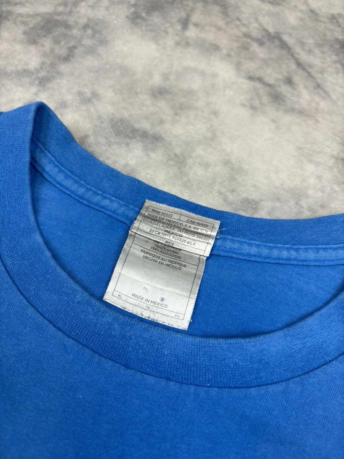 Nike × Vintage Vintage Nike Swoosh Boxy Fit Faded Distressed T-shirt Size US XL / EU 56 / 4 - 8 Thumbnail