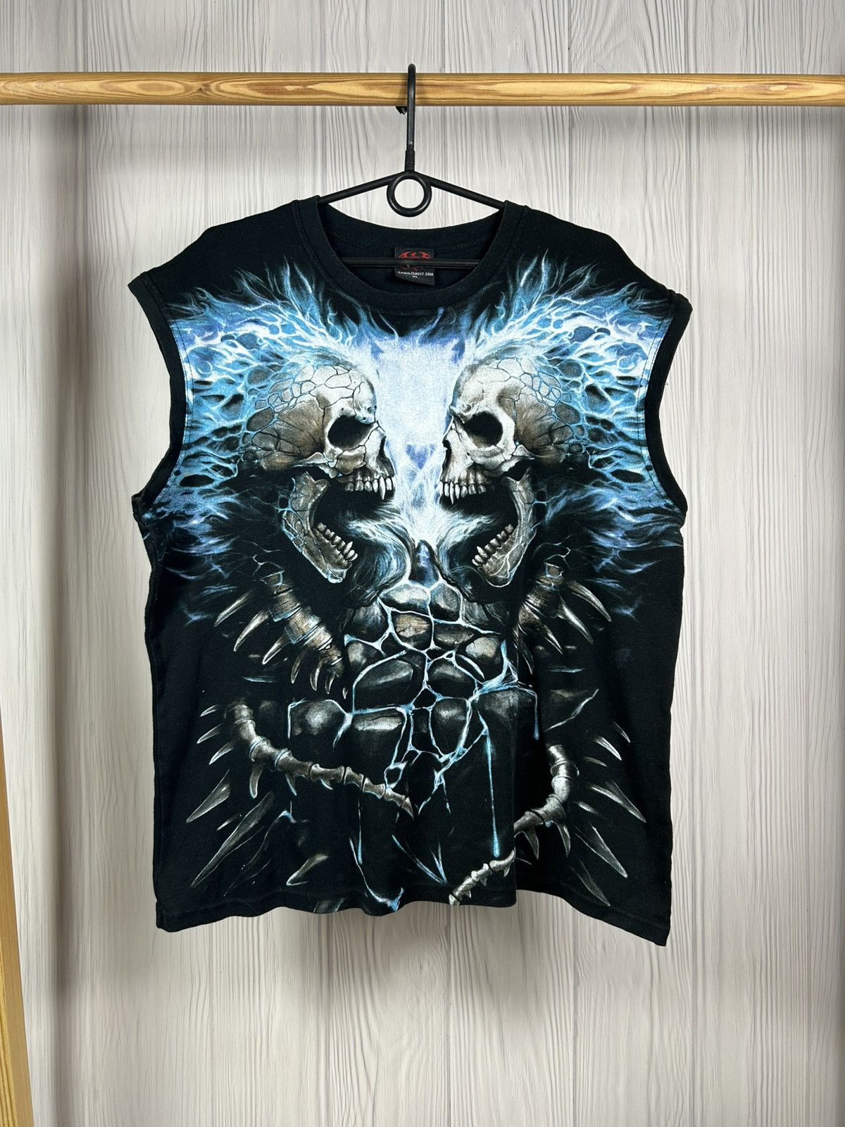 Band Tees Vintage Skull Falmes Band Punk Rock AOP Tank Top Size XL Size US XL / EU 56 / 4 - 1 Thumbnail