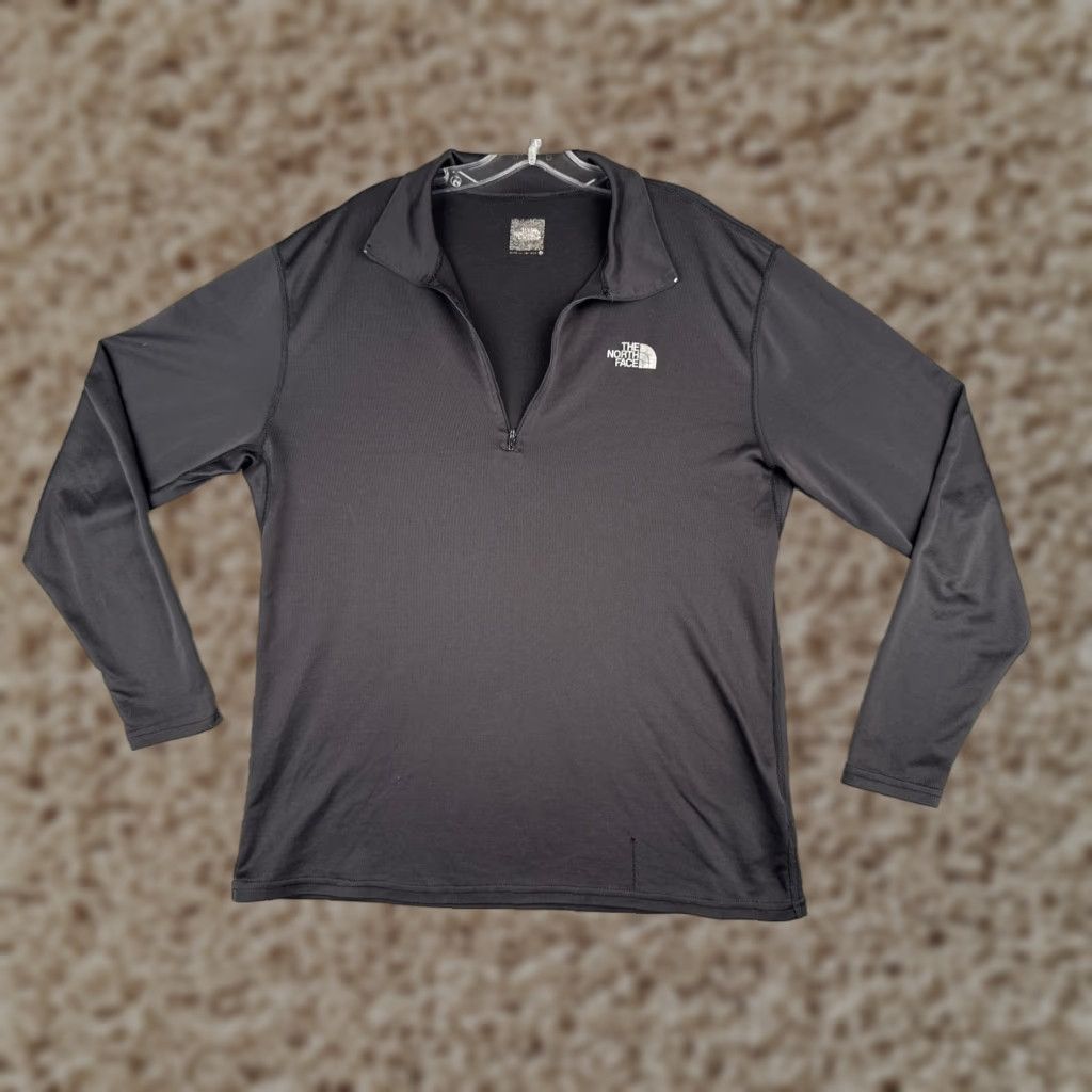 The North Face The North Face Sweater Men Small Black 100% Polyester Fleece Pullover 1/4 Zip Size US S / EU 44-46 / 1 - 1 Thumbnail