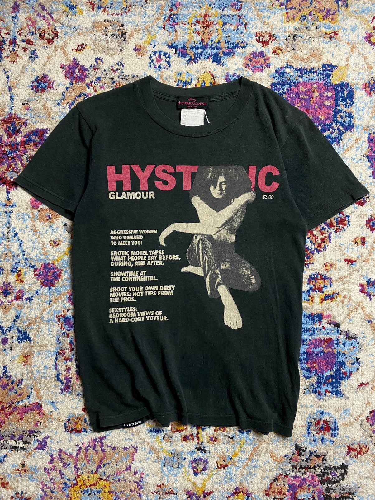 Hysteric Glamour 1990S HYSTERIC GLAMOUR NOBUHIKO KITAMURA NUDE GIRLS SS TEES Size US S / EU 44-46 / 1 - 1 Thumbnail