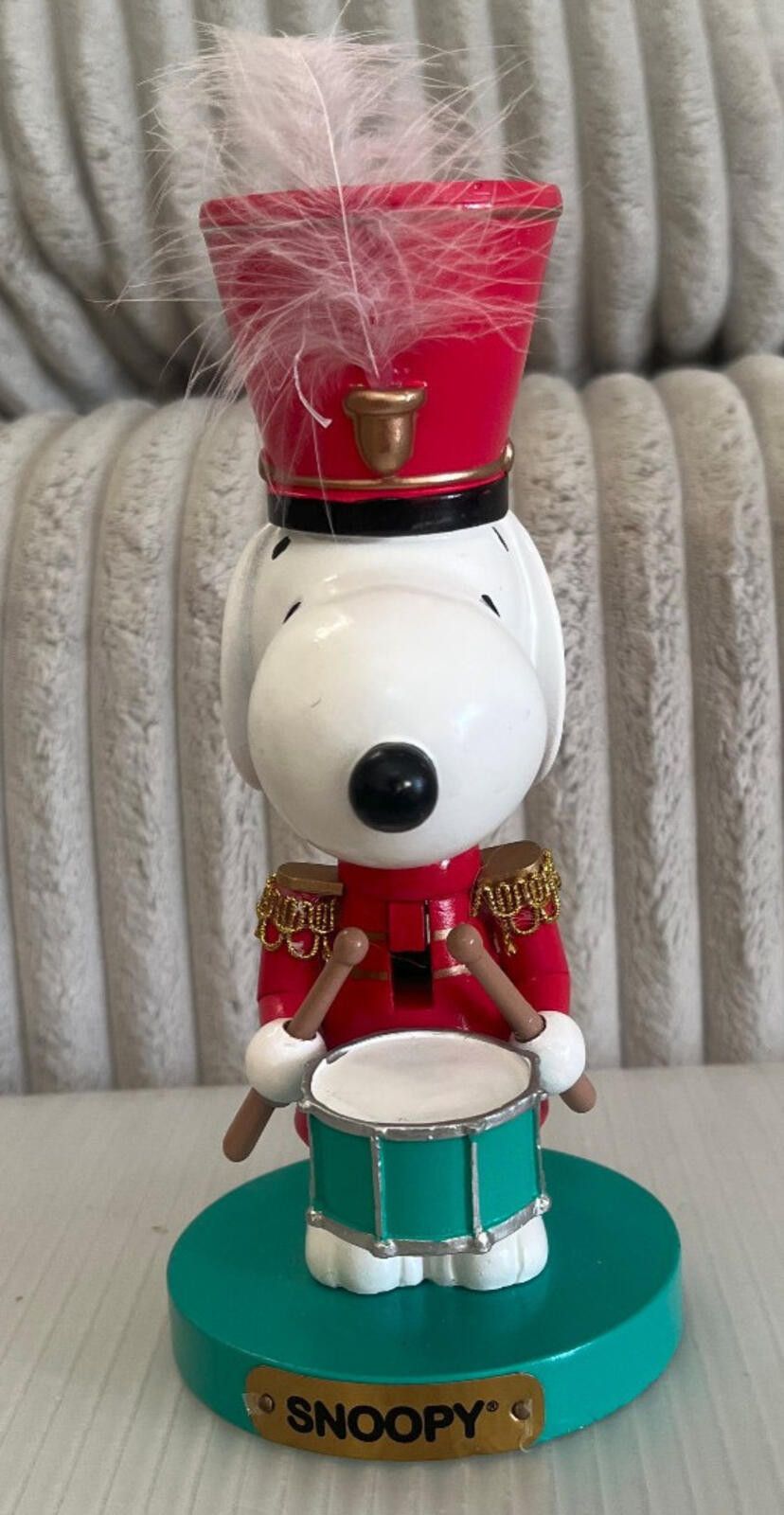 Other Peanuts Snoopy the Drummer Christmas Nutcracker 8.5” Size ONE SIZE - 5 Thumbnail