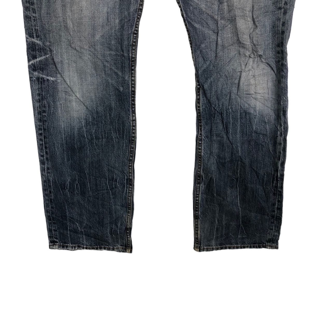 Japanese Brand Rare Distressed Denim Jeans Punk Design Inspire IsseyMiyake Size US 34 / EU 50 - 4 Thumbnail