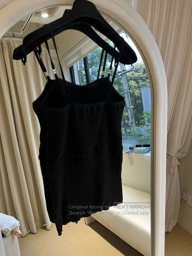 Chanel Chanel 24A black suspender vest Size XS / US 0-2 / IT 36-38 - 2 Thumbnail