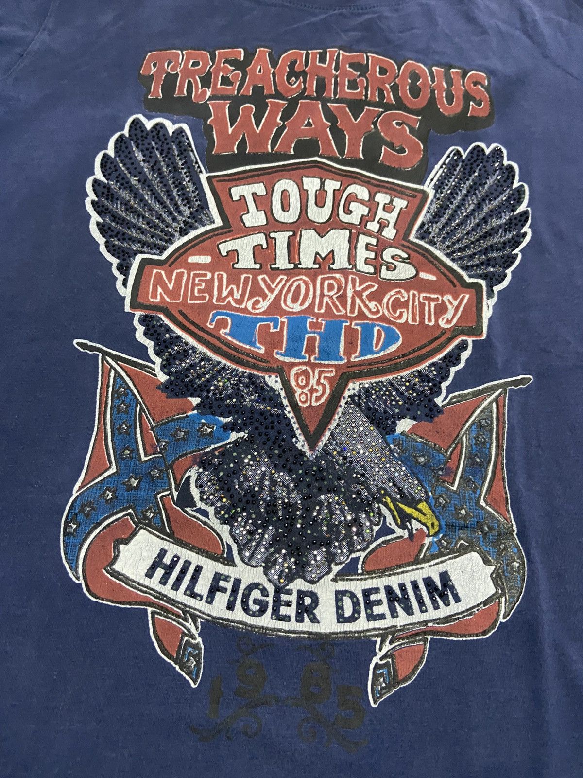 Tommy Hilfiger Tommy Hilfiger X Vintage T shirt L Size US L / EU 52-54 / 3 - 4 Thumbnail
