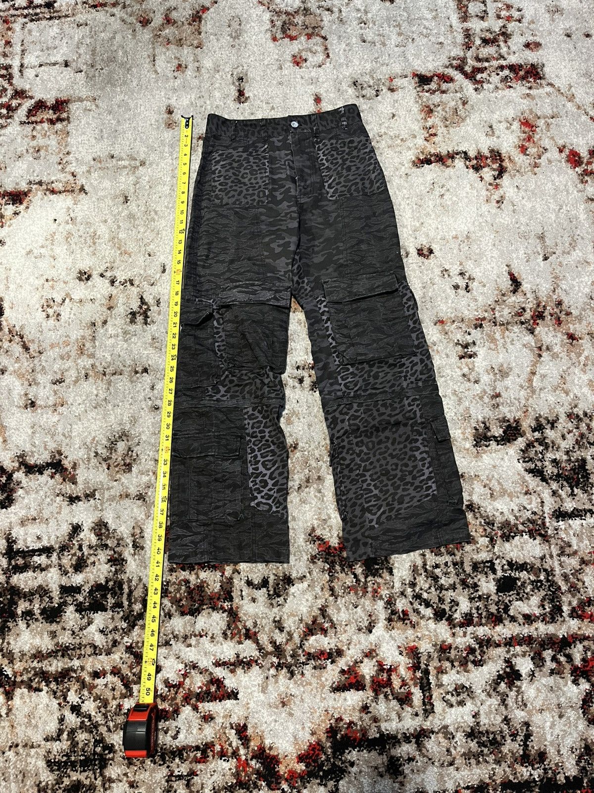 Other H. Naoto Anarchyism Crust Patchwork Waxed Bondage Pants