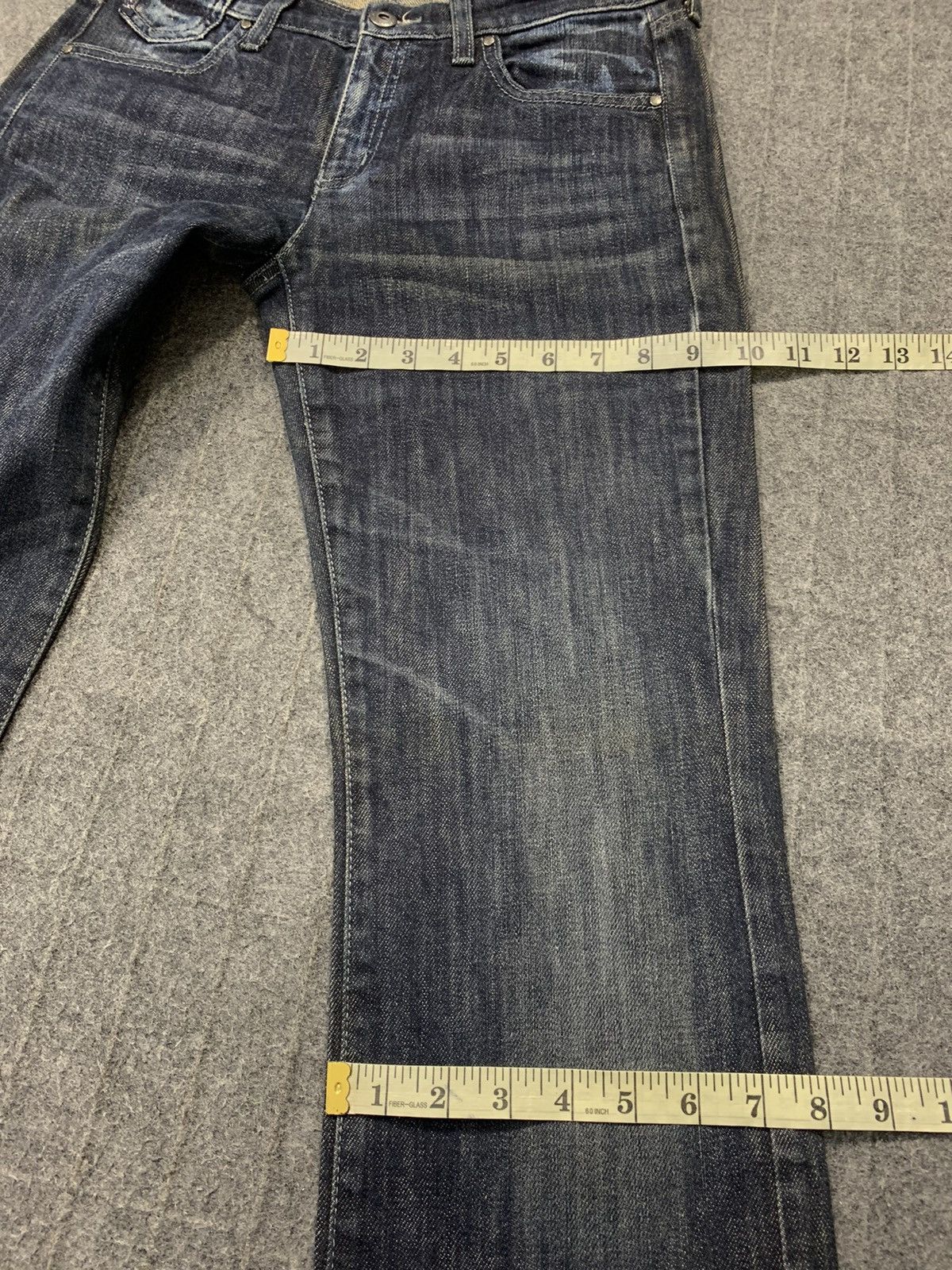 Armani Hype AJ Armani Jeans Indigo 006 Series Denim Unisex Pant Size US 29 - 21 Thumbnail