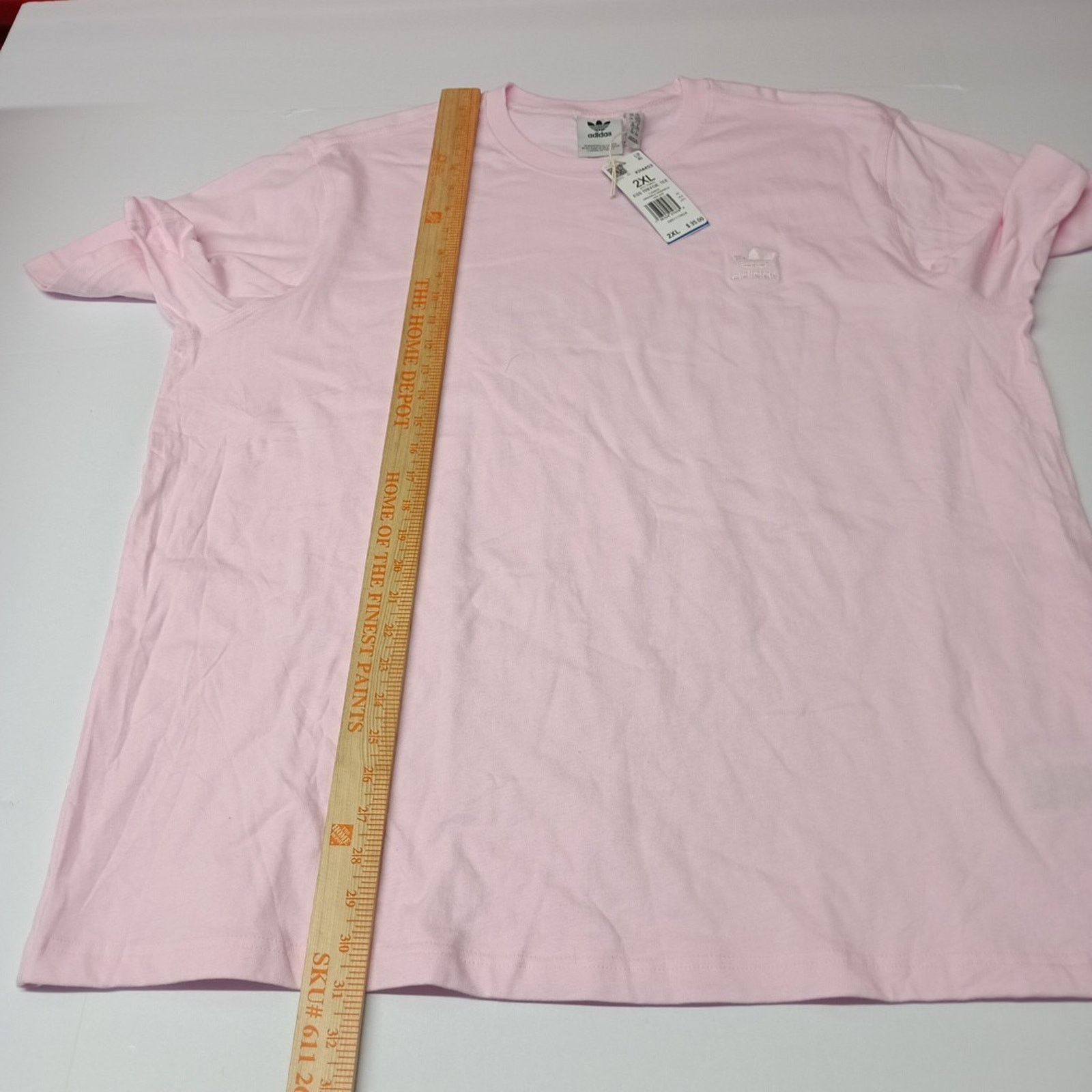 Adidas Men’s Adidas ESS Trefoil Tee Pink T-Shirt KR4453 Size 2XL Size US XXL / EU 58 / 5 - 5 Thumbnail